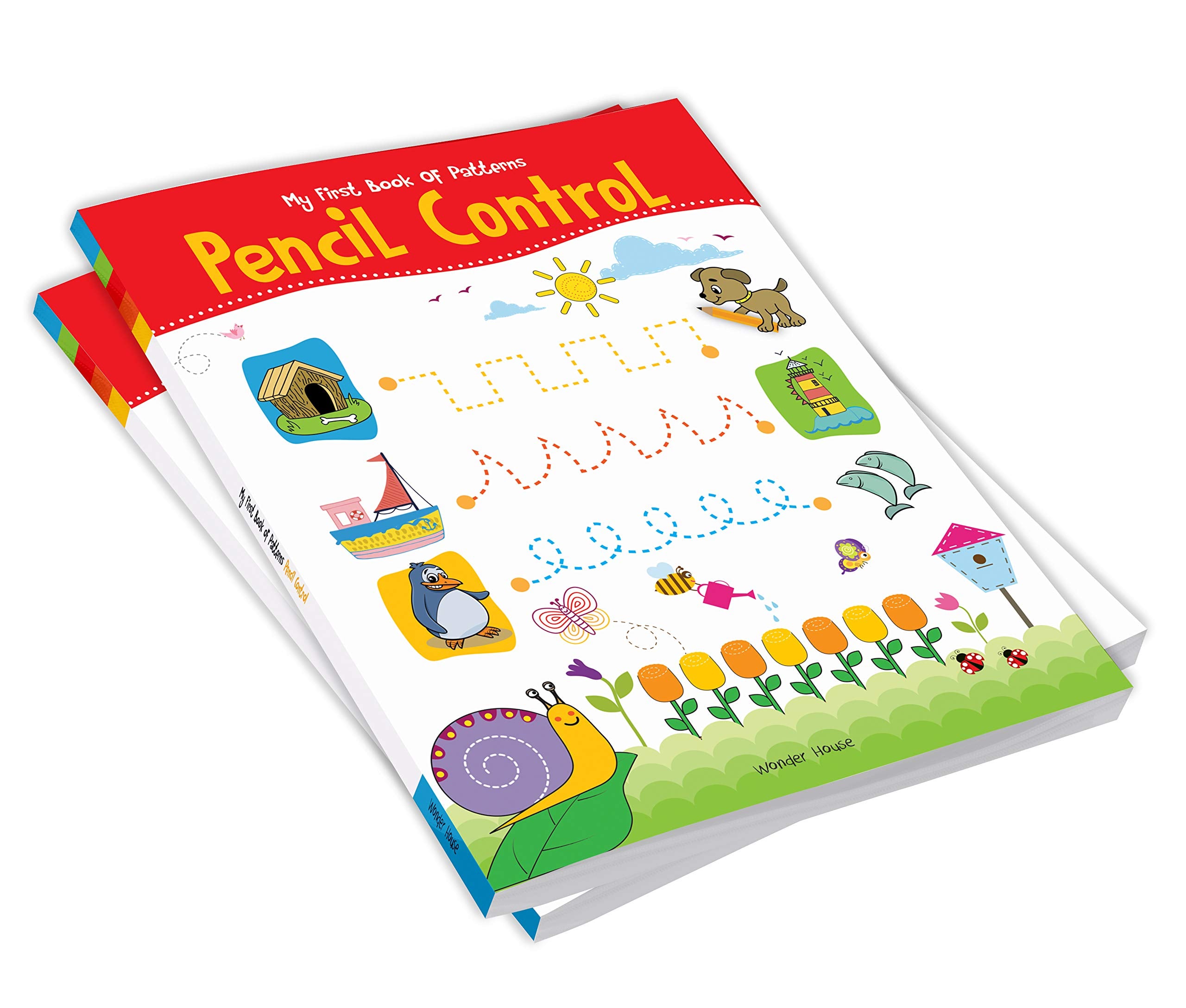 Wonder House My First Book OF Patterns Pencil Control Activity Book | Ages 3-5 | Paperback