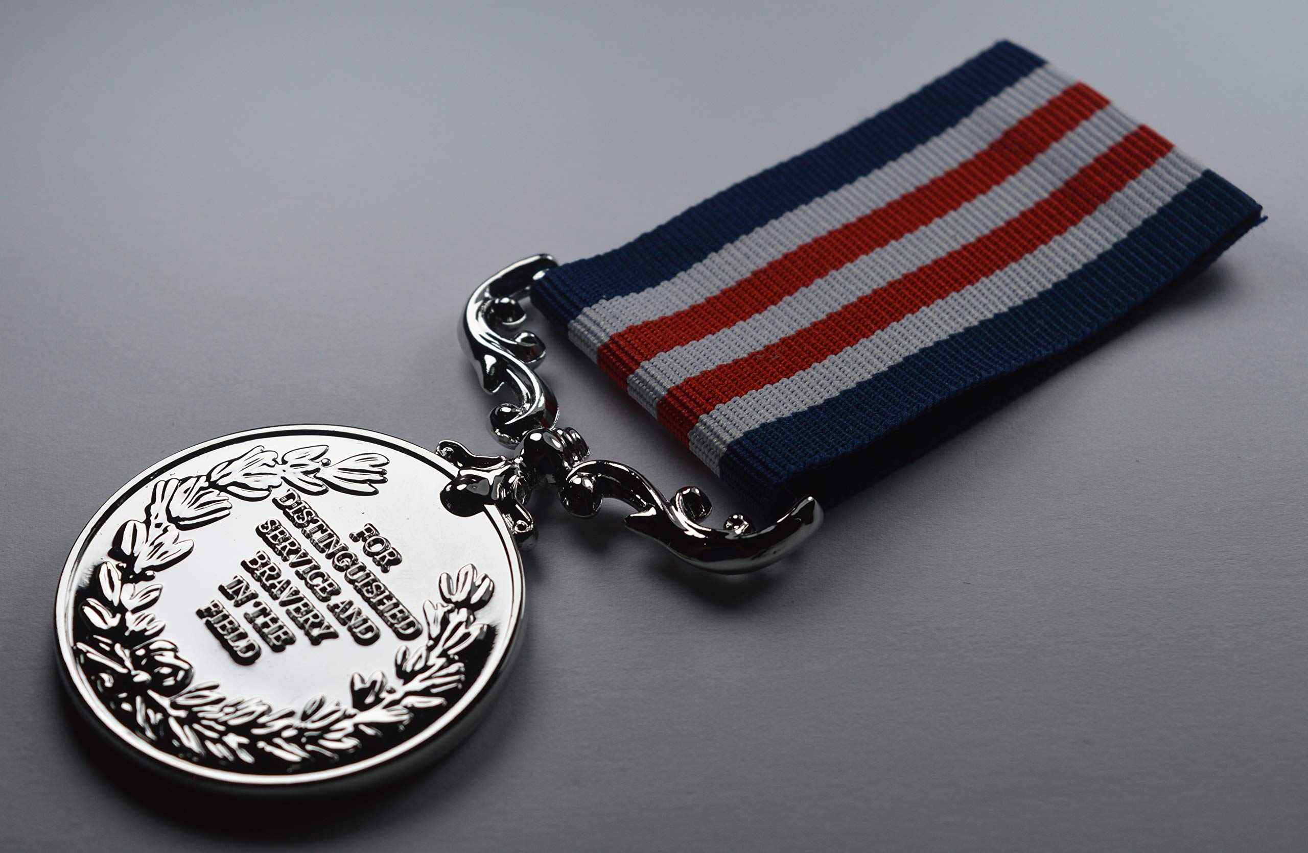 The Commemorative Coin Company 25th Silver Wedding Anniversary Medal - Silver Plated | Full Size Replica 2