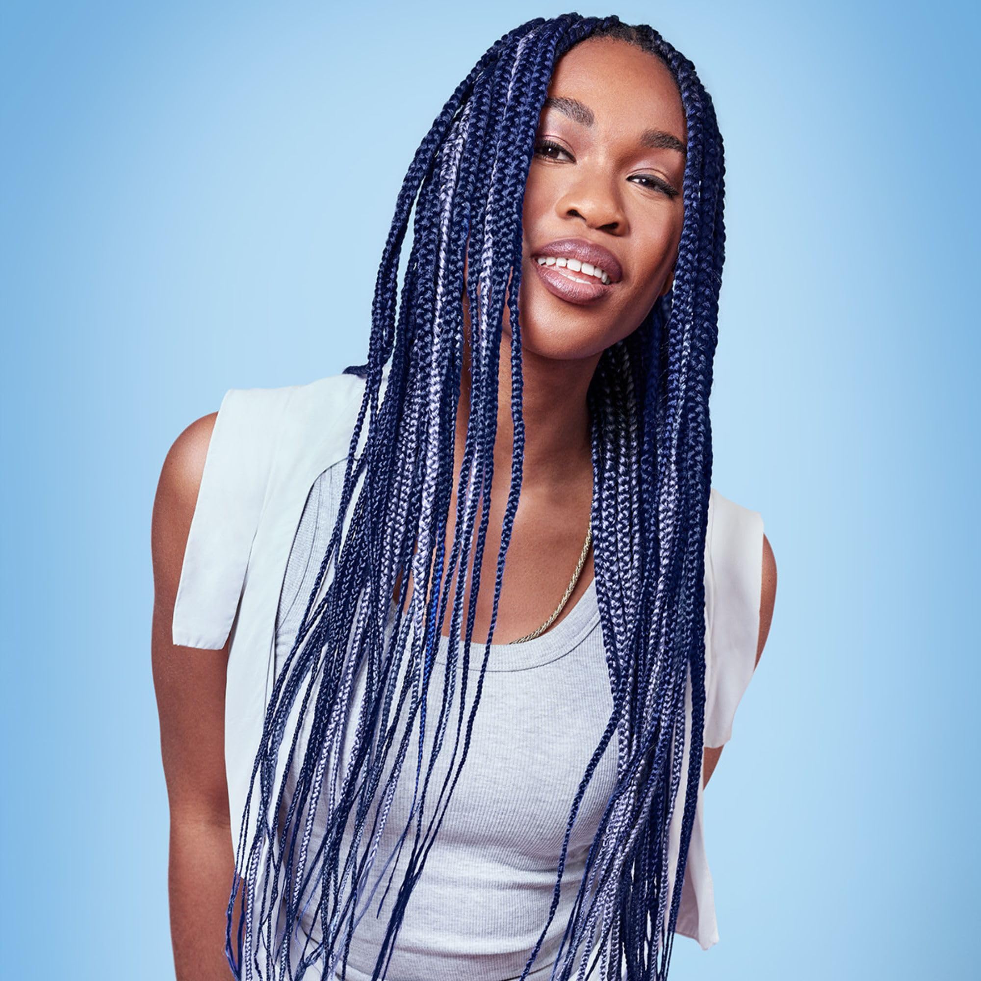 Schwarzkopf LIVE Urban Metallics Blue Mercury U67 Permanent Hair Dye with Coconut Oil - 100g 7