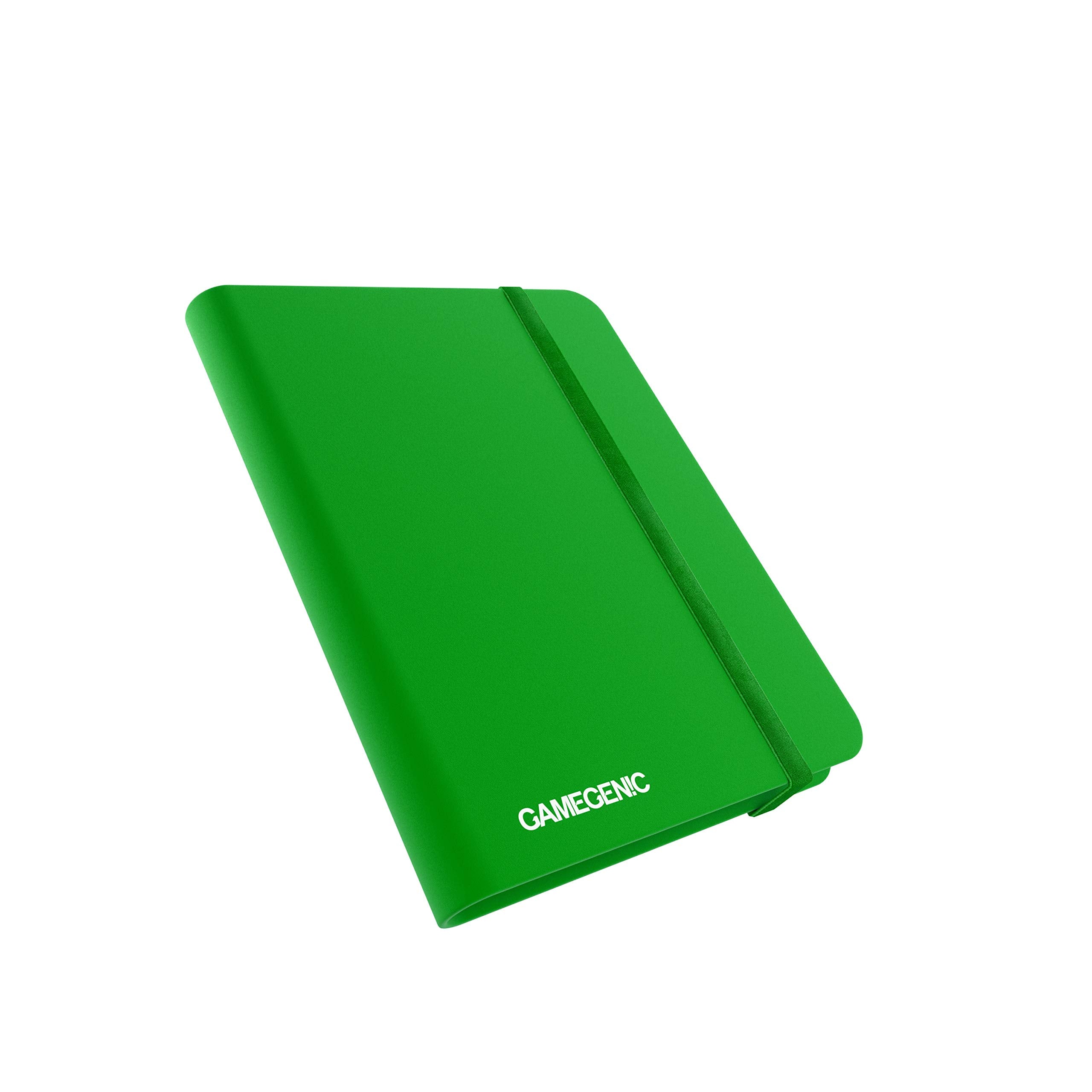 Gamegenic Casual Album 8-Pocket Green | Holds 160 Sleeved Cards | Side-Loading Pockets 4