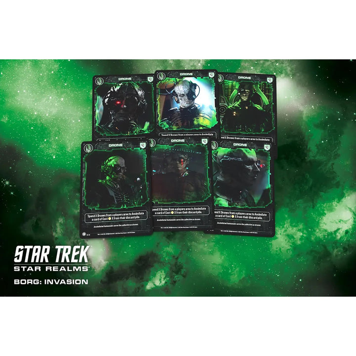 Star Trek: Star Realms - Borg Invasion Expansion Deck Building Card Game
