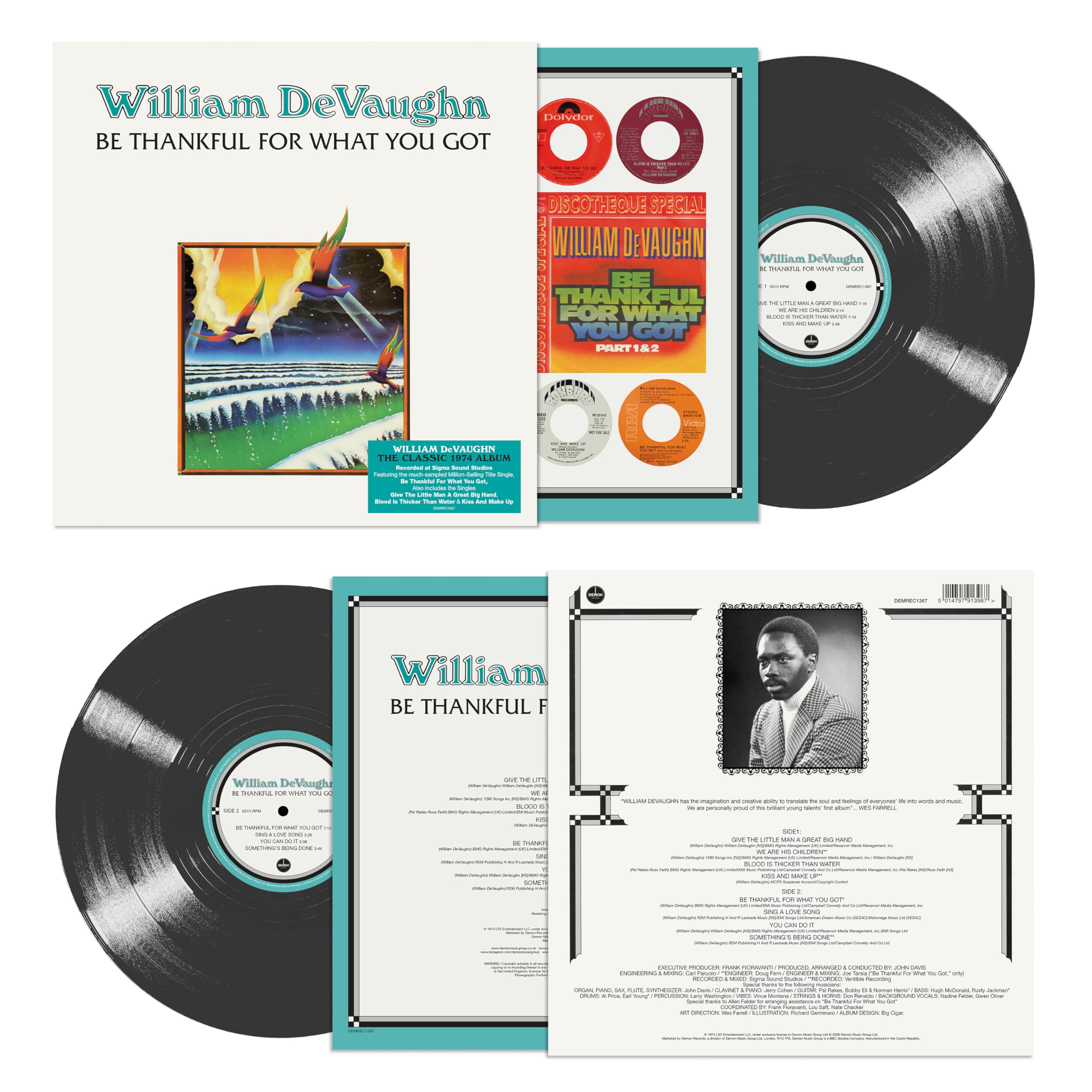 William DeVaughn - Be Thankful For What You Got [Deluxe Edition Vinyl]