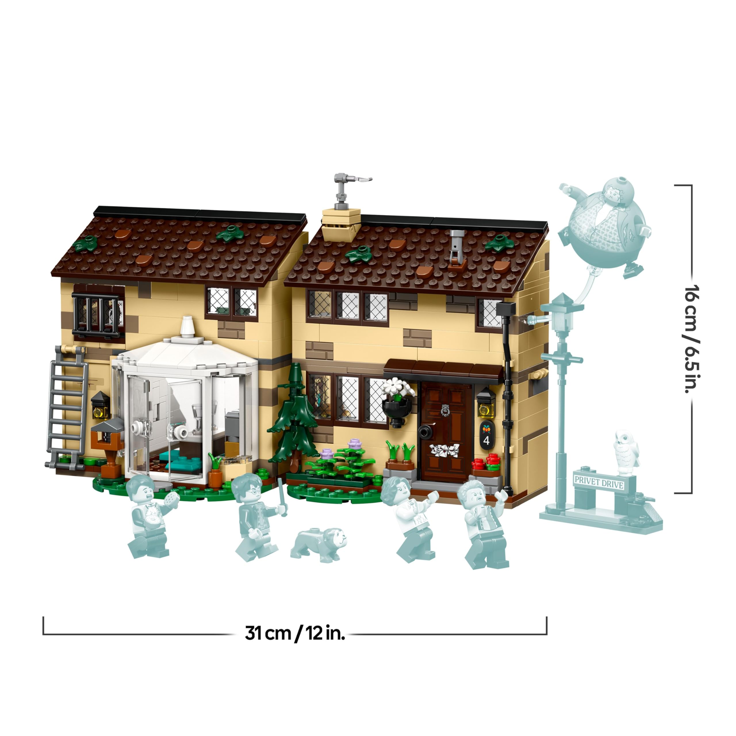 LEGO Harry Potter Privet Drive: Aunt Marge's Visit Building Set | Model 76451 | Ages 8+ 8