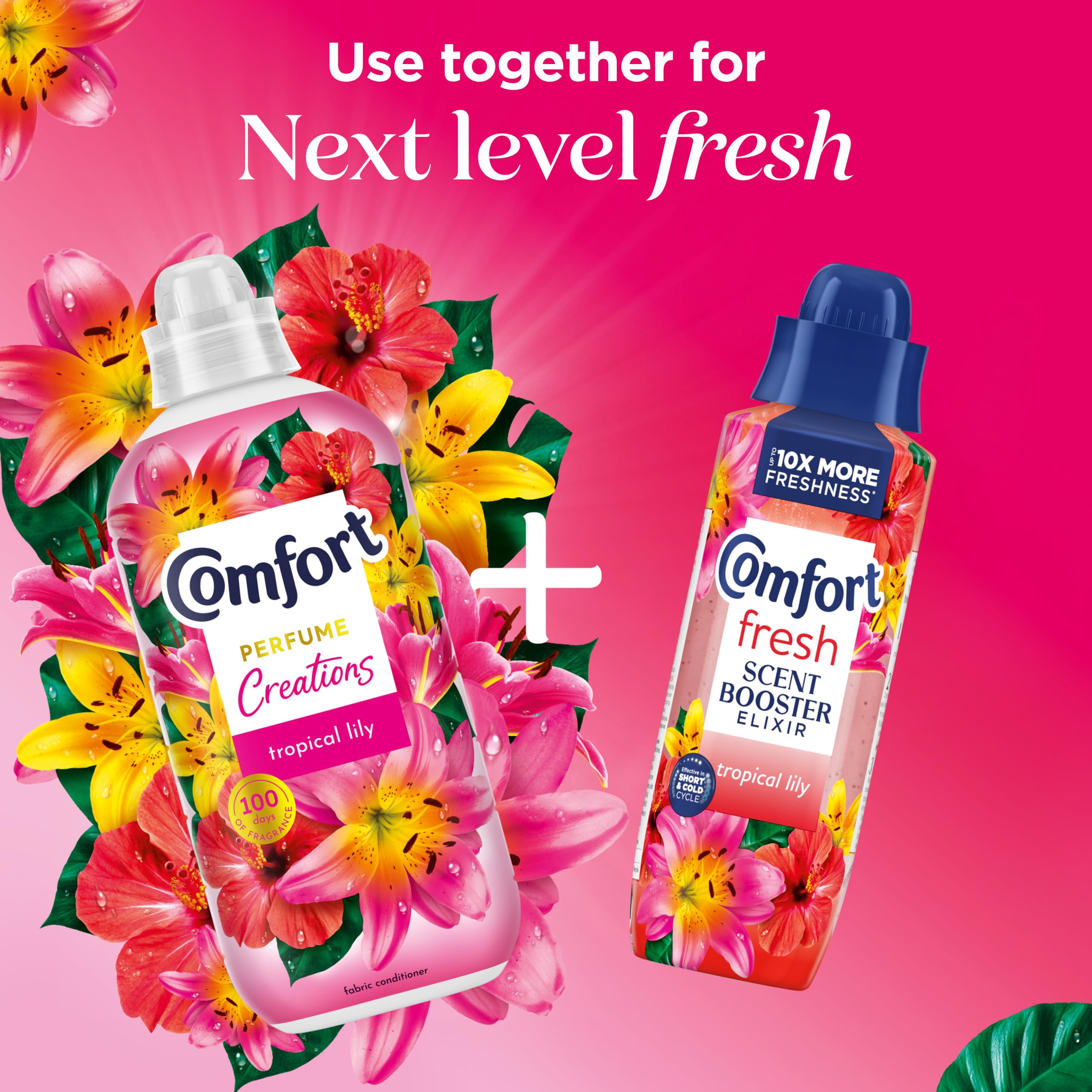 Comfort Perfume Creations Tropical Lily Fabric Conditioner (1L) 5