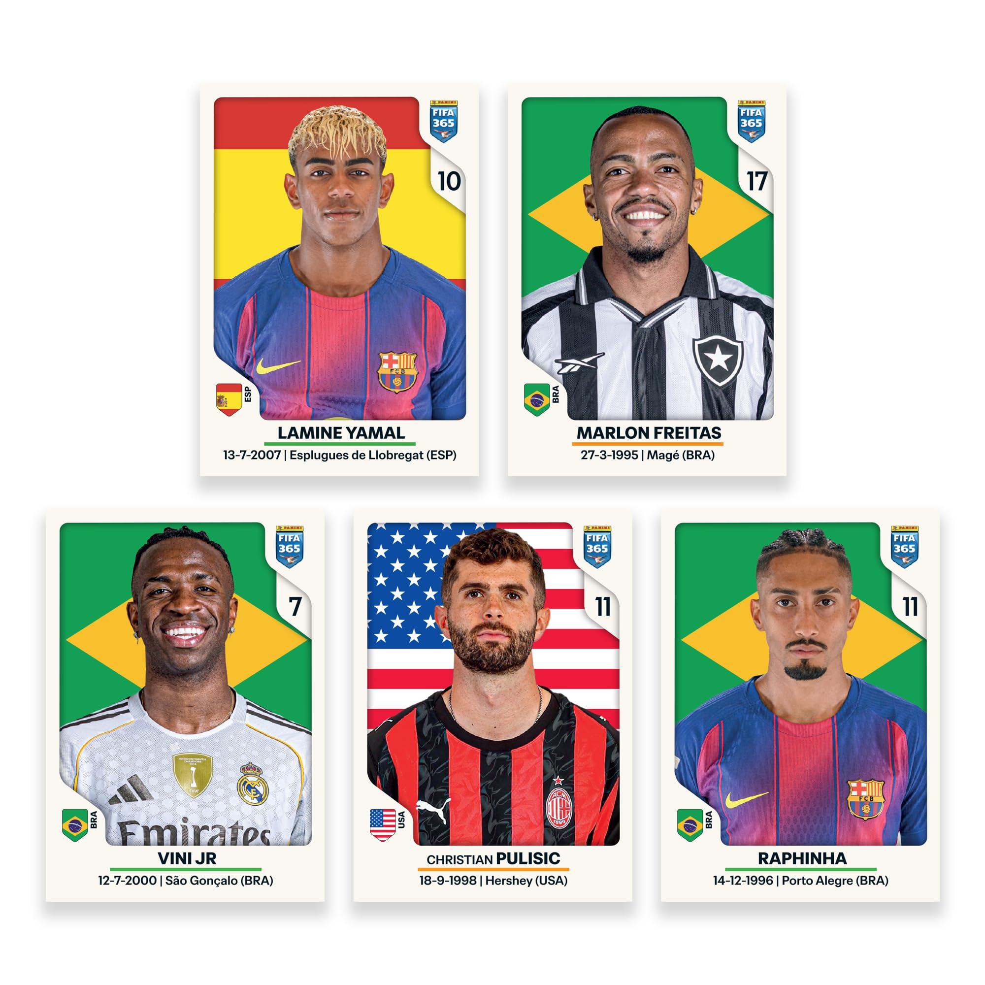 Panini FIFA 365 2026 Sticker Collection - Multiset | 524 Stickers Total | 8 Packets Included 5
