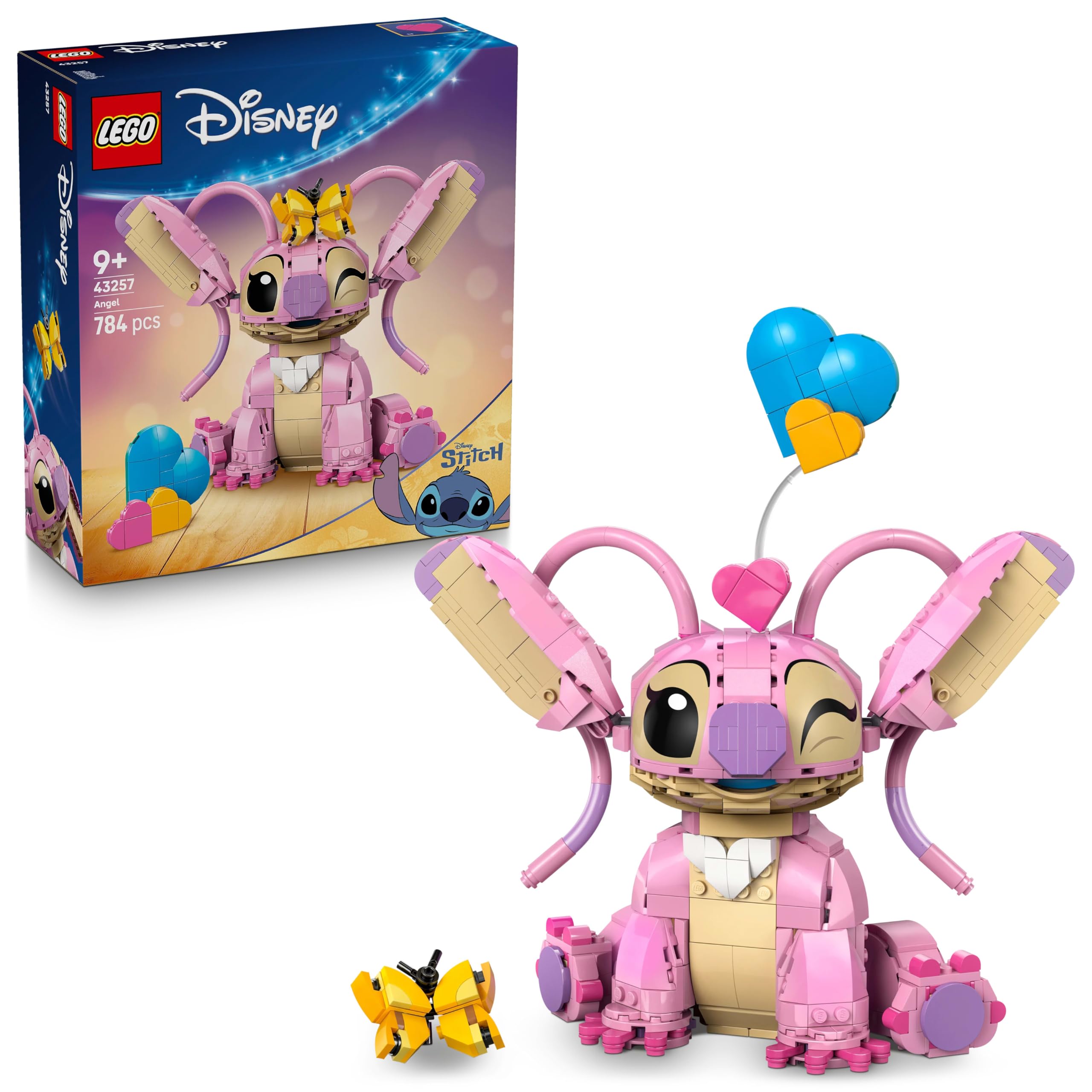 LEGO Disney Angel – Lilo &amp; Stitch Bauspielzeug für Kinder ab 9 Jahren