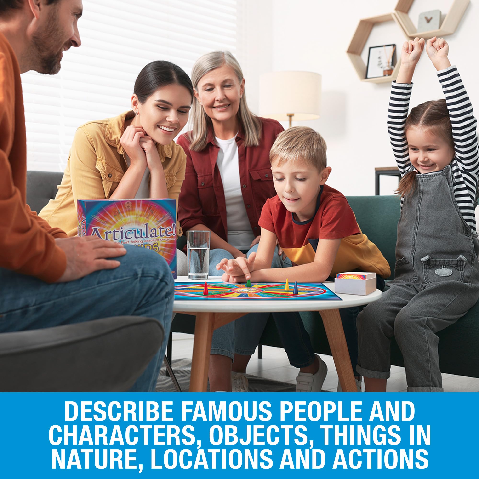 Drumond Park Articulate! für Kinder, Familienbrettspiel – Schnell sprechendes Beschreibungsspiel für Kinder ab 6 Jahren 7