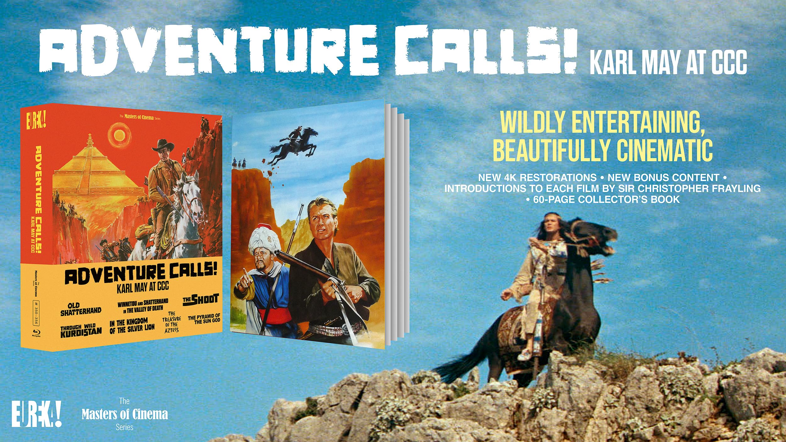 ADVENTURE CALLS! Karl May at CCC (Masters of Cinema) Limited Edition Four-d