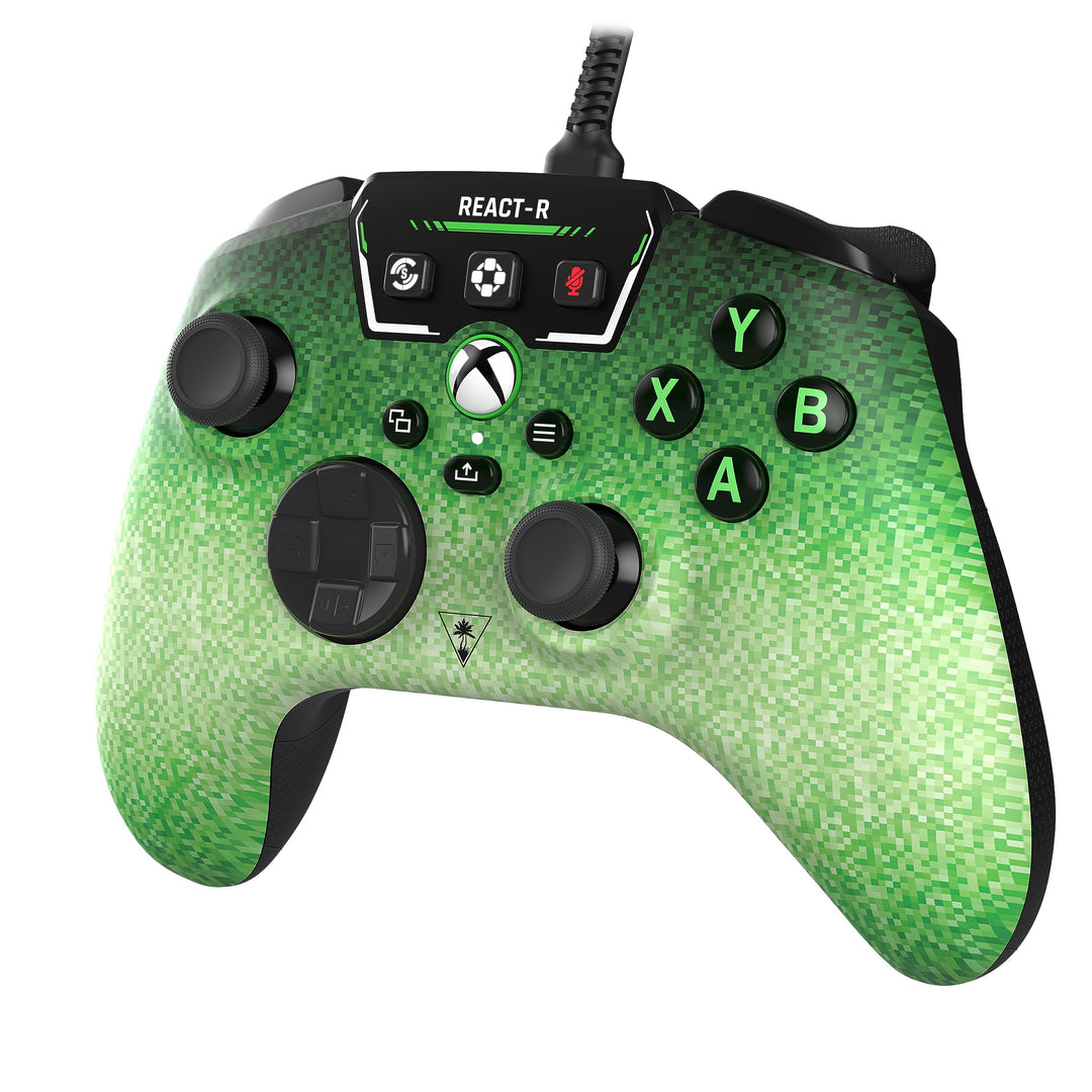 Turtle Beach REACT-R Wired Gaming Controller with Audio Controls & Mappable Buttons for Xbox Series X|S, Xbox One, PC