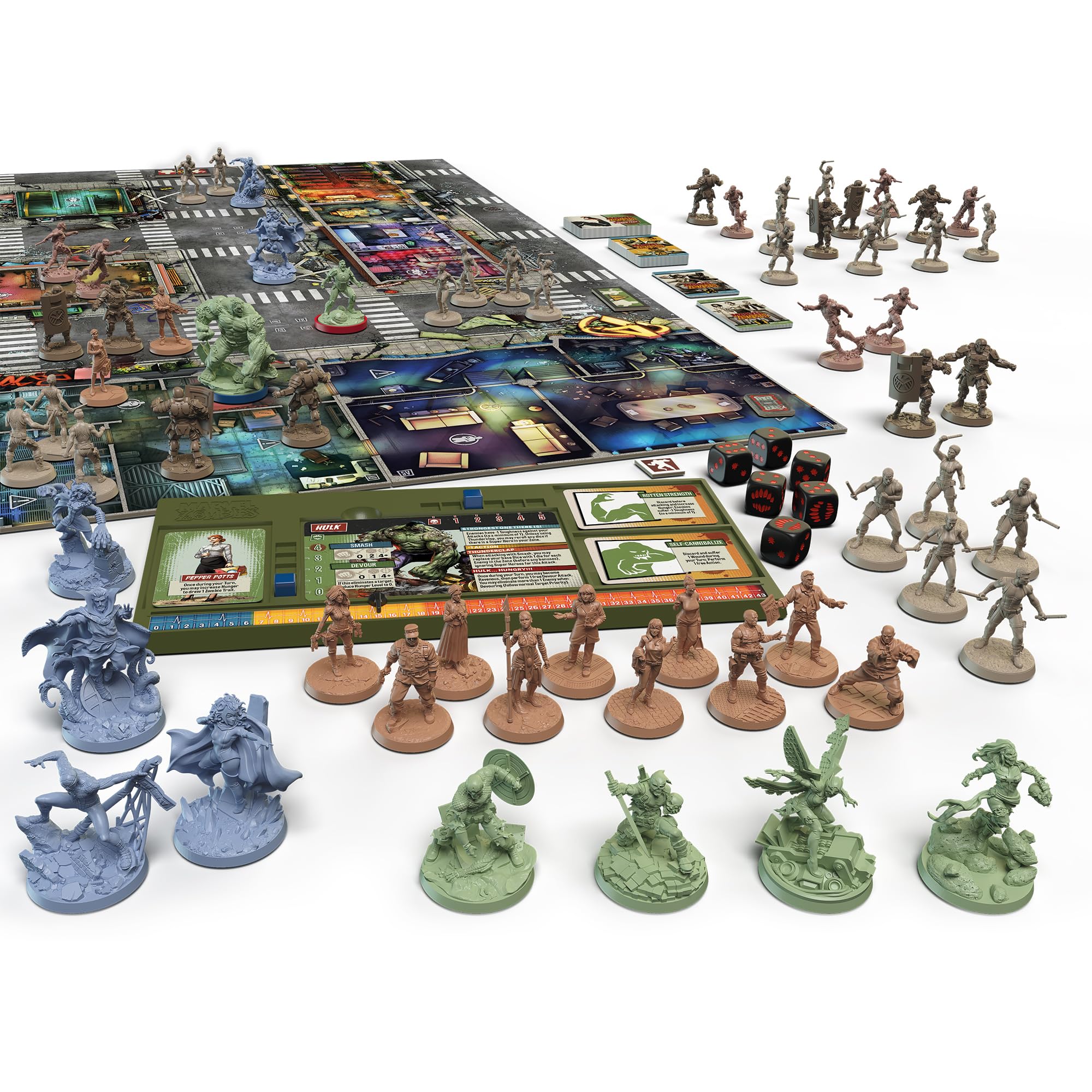 CMON Marvel Zombies: Core Box Miniatures Board Game