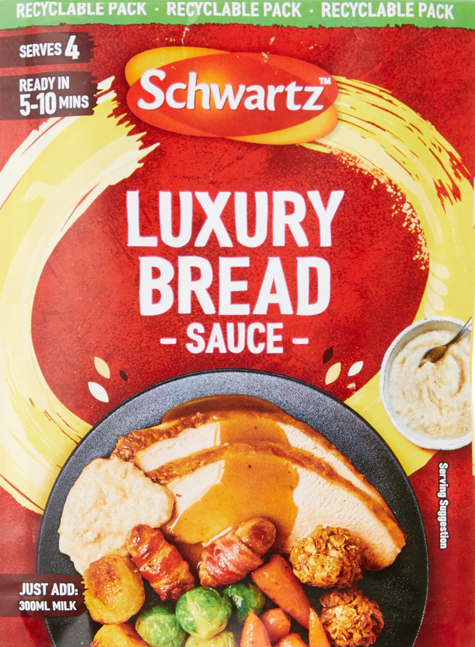 Schwartz - Luxury Bread Sauce Mix 40g | Pack of 10 3