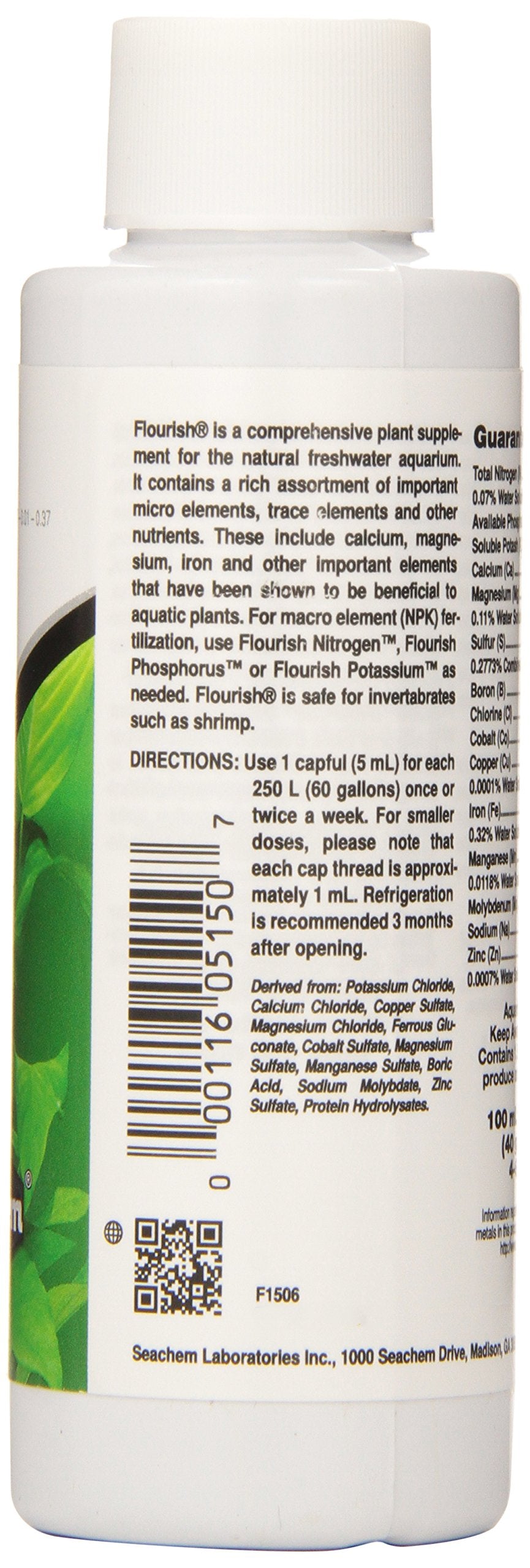 Seachem Flourish Comprehensive Supplement, 100 ml 4