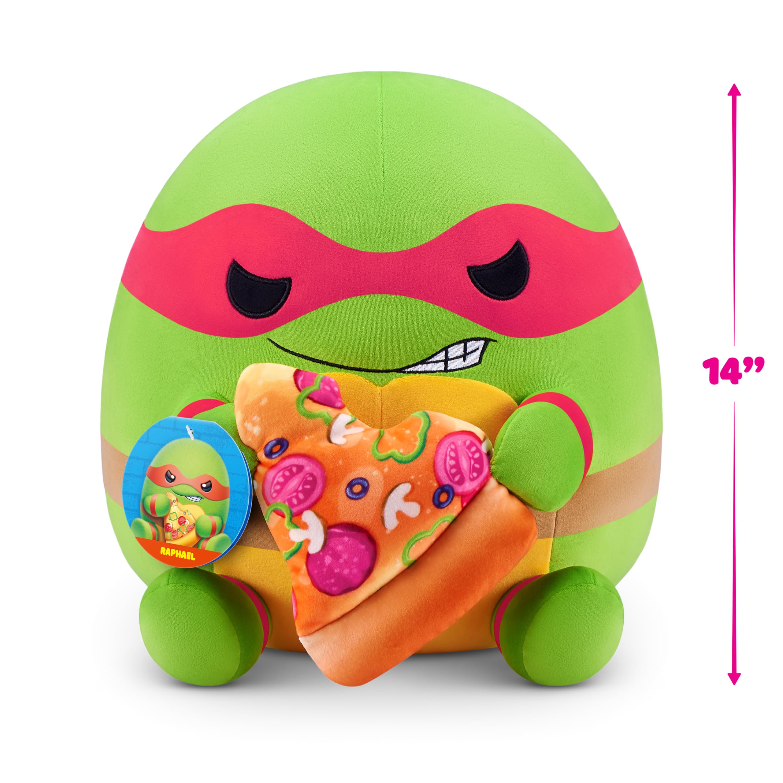 Snackles Teenage Mutant Ninja Turtles Plush Doll - 35 cm Soft Cotton Toy | Limited Edition 3