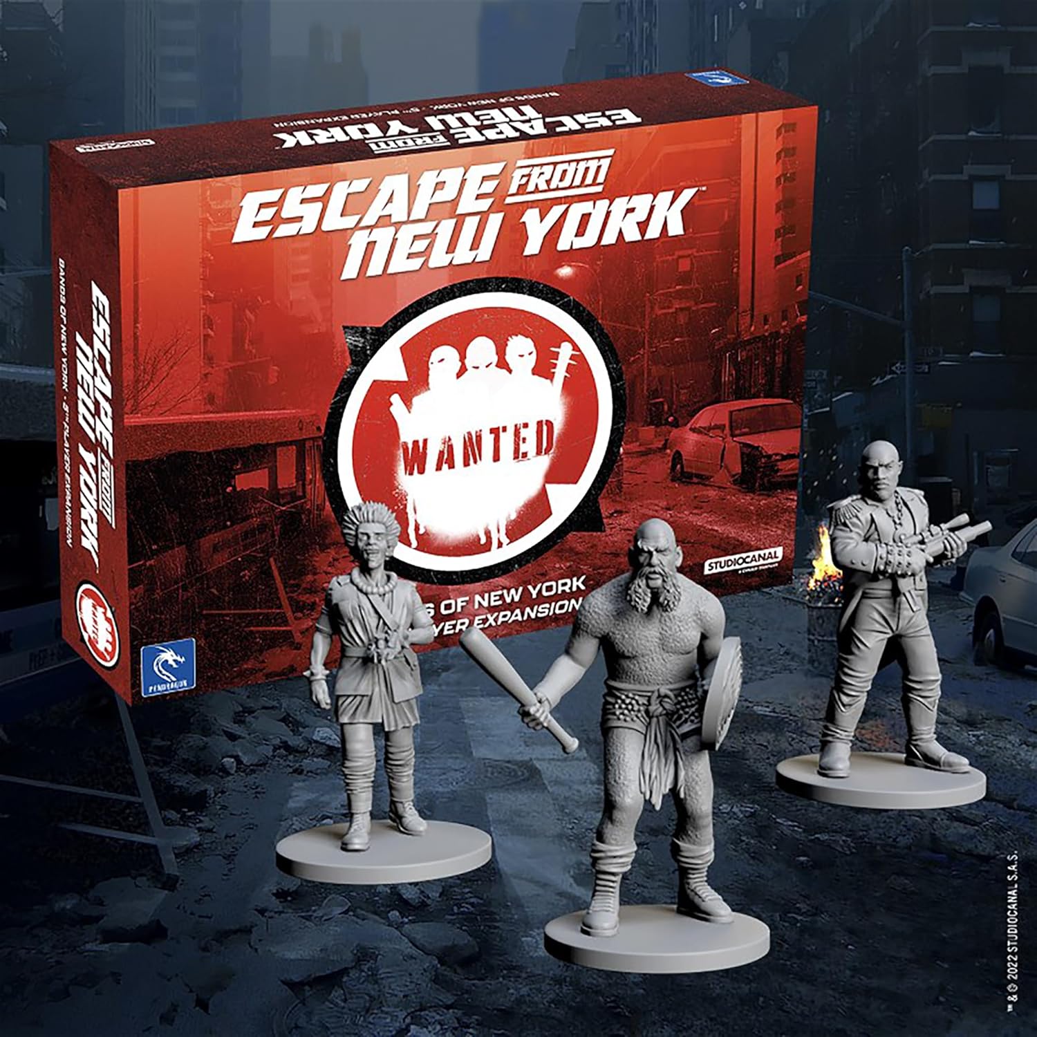 Pendragon Studios Escape from New York: Bands of New York – Erweiterung für den 5. Spieler 5
