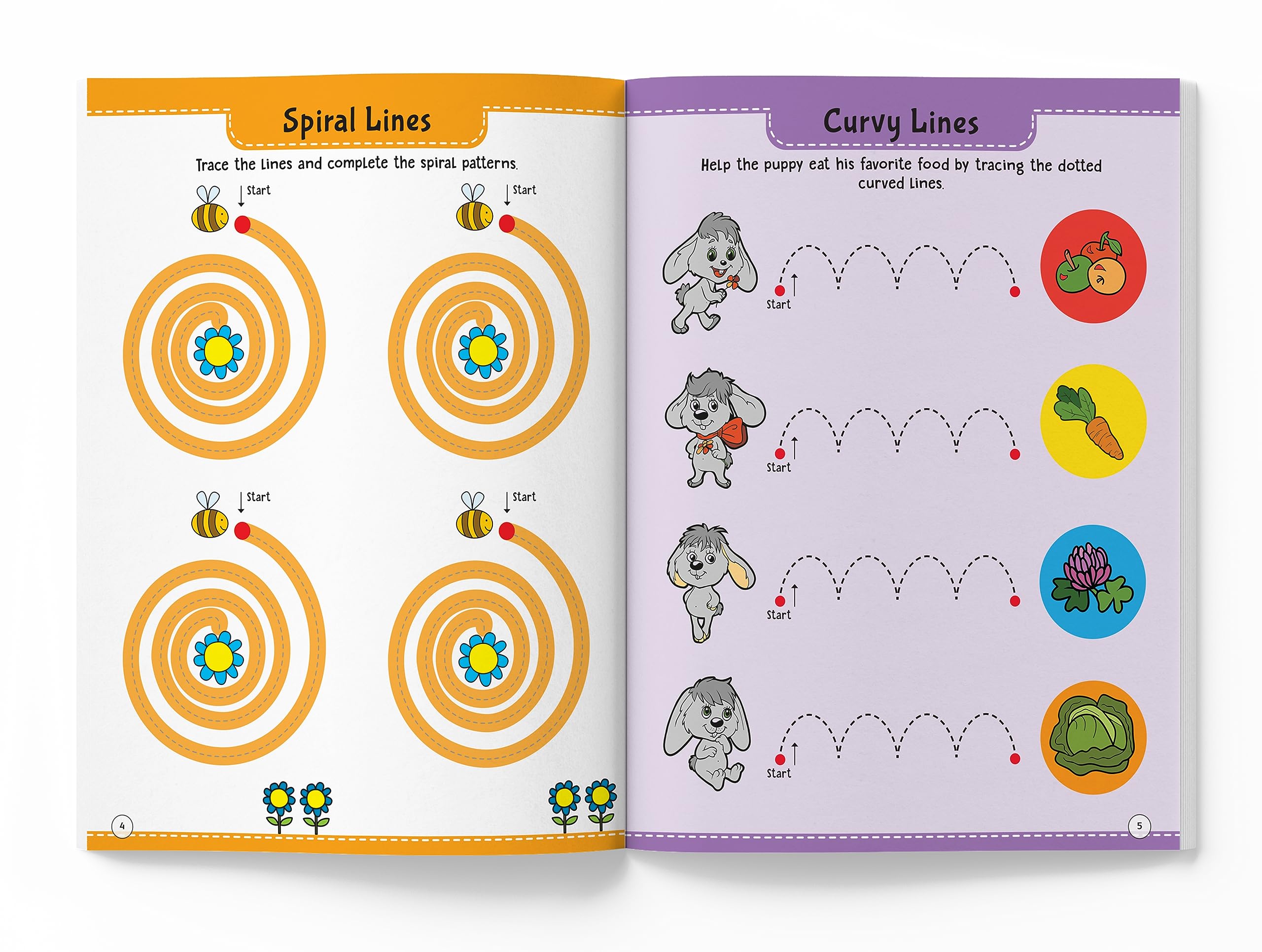 Wonder House 101 Pencil Control Activity Book - Tracing Practice for Ages 2+ 5