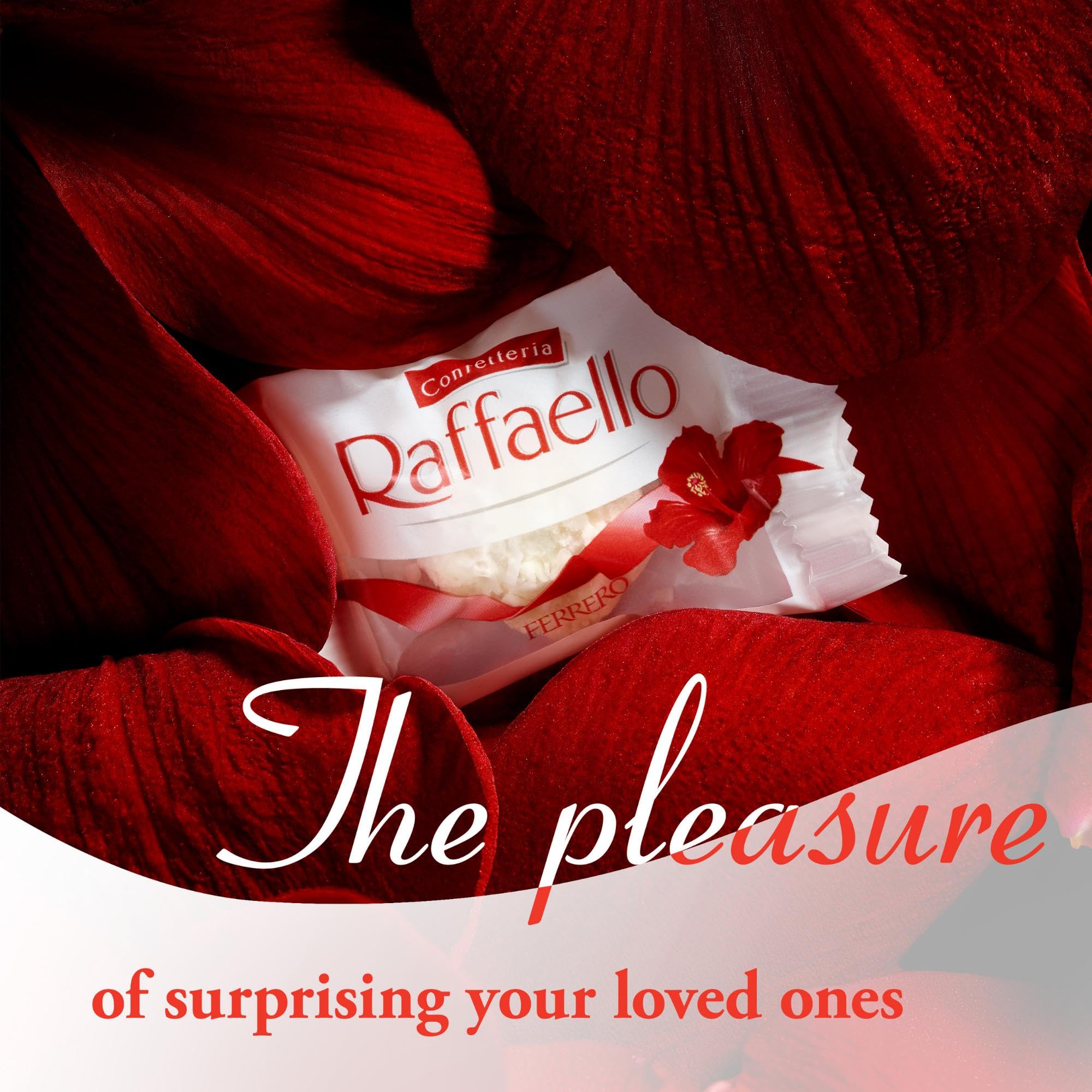 Ferrero Raffaello Pralinen – Schokoladengeschenk zu Ostern, Kokos- und Mandel-Leckereien, 230 g 10