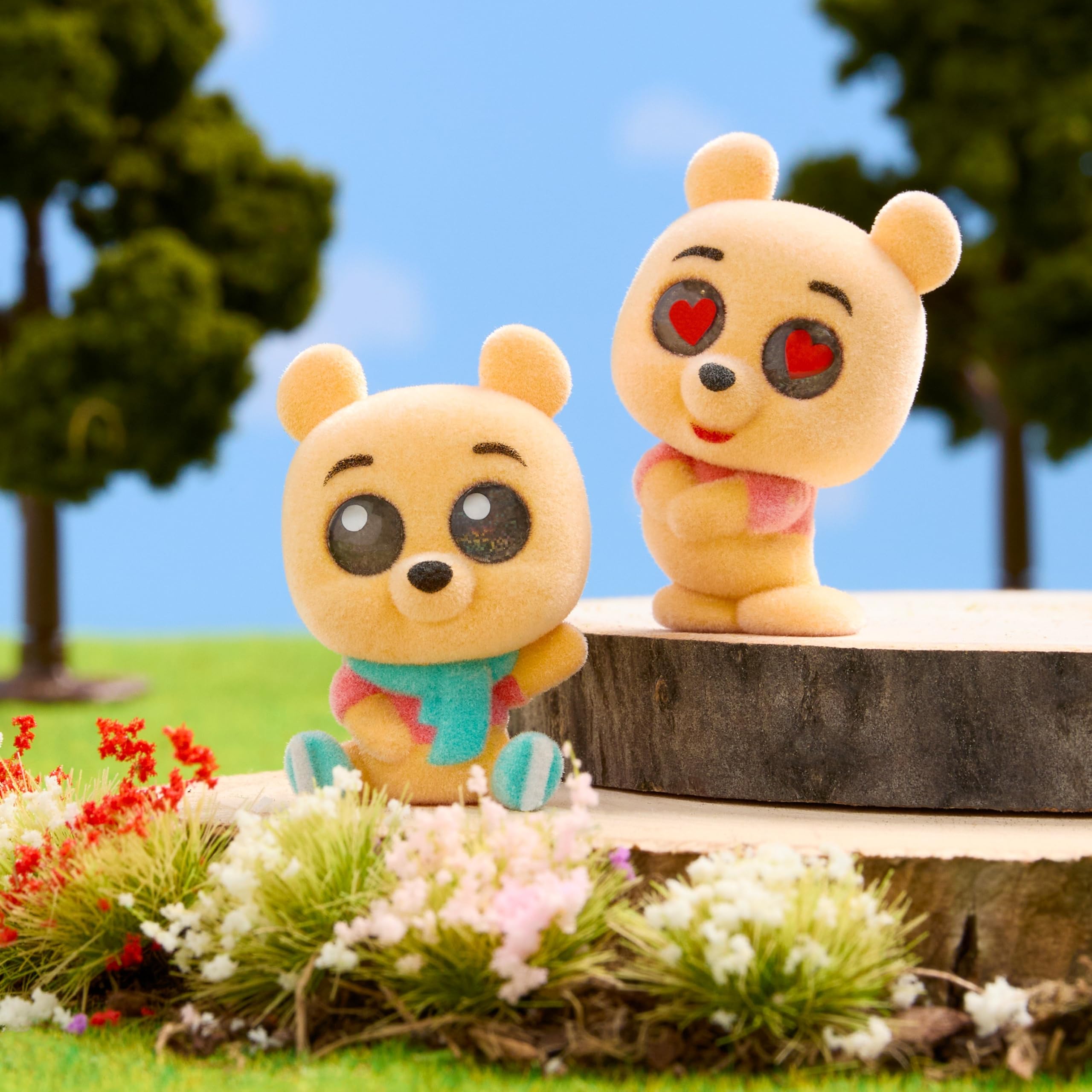 Disney Doorables Winnie the Pooh Collector Peek - 9 Flocked Figurines | Ages 5+ 5