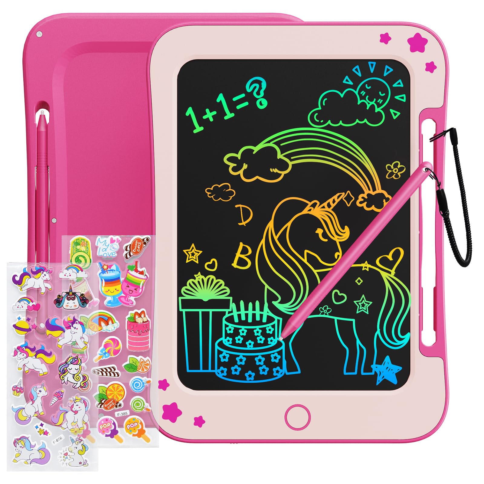TEKFUN 8.5 Inch LCD Writing Tablet for Kids - Educational Drawing Board for 3-8 Year Olds 1