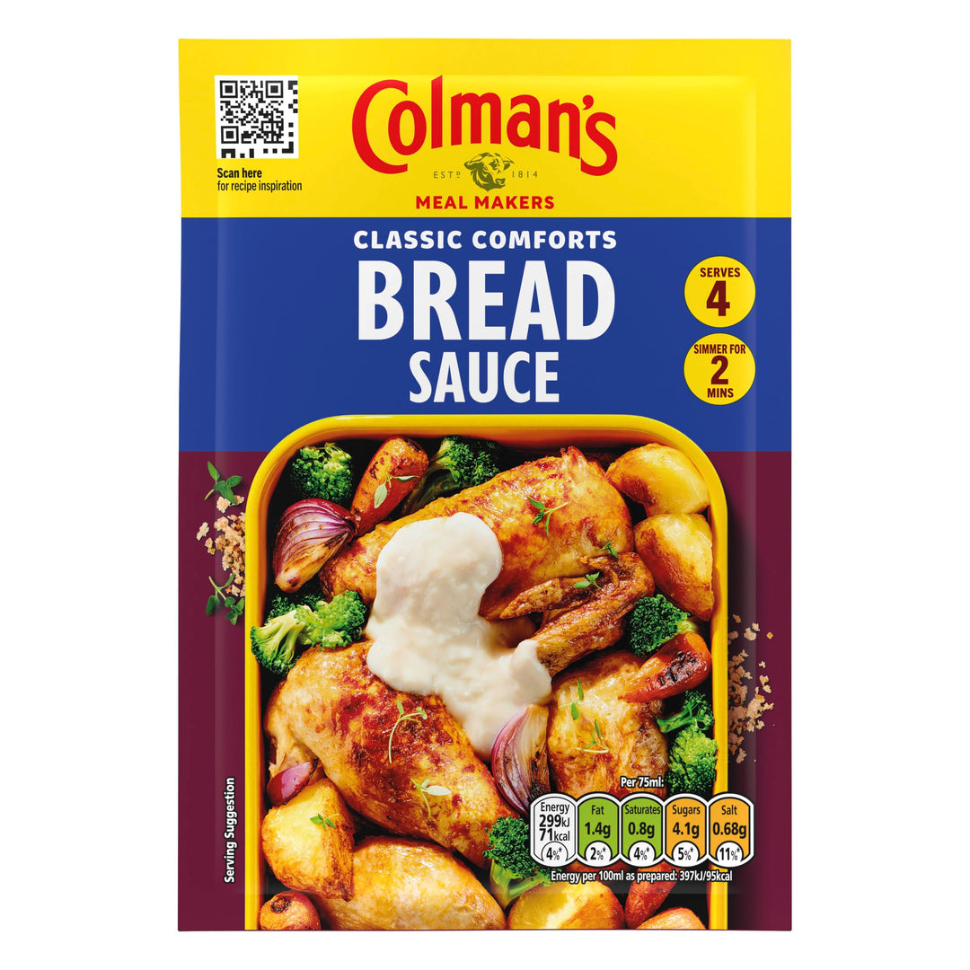 Colman's Bread Sauce Mix - 40g Sauce Mix for Roast Turkey & Chicken