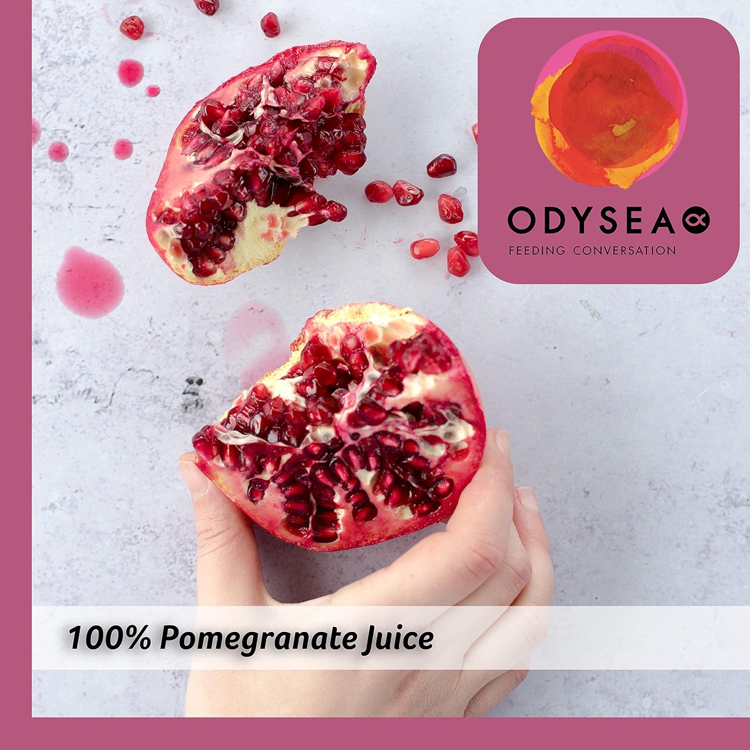 Odysea Pomegranate Molasses, Glass Bottle, 250 ml 3