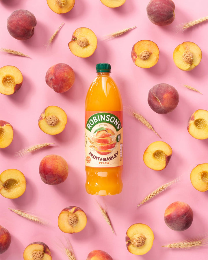 Robinsons Fruit & Barley Peach Squash, 1L Bottle