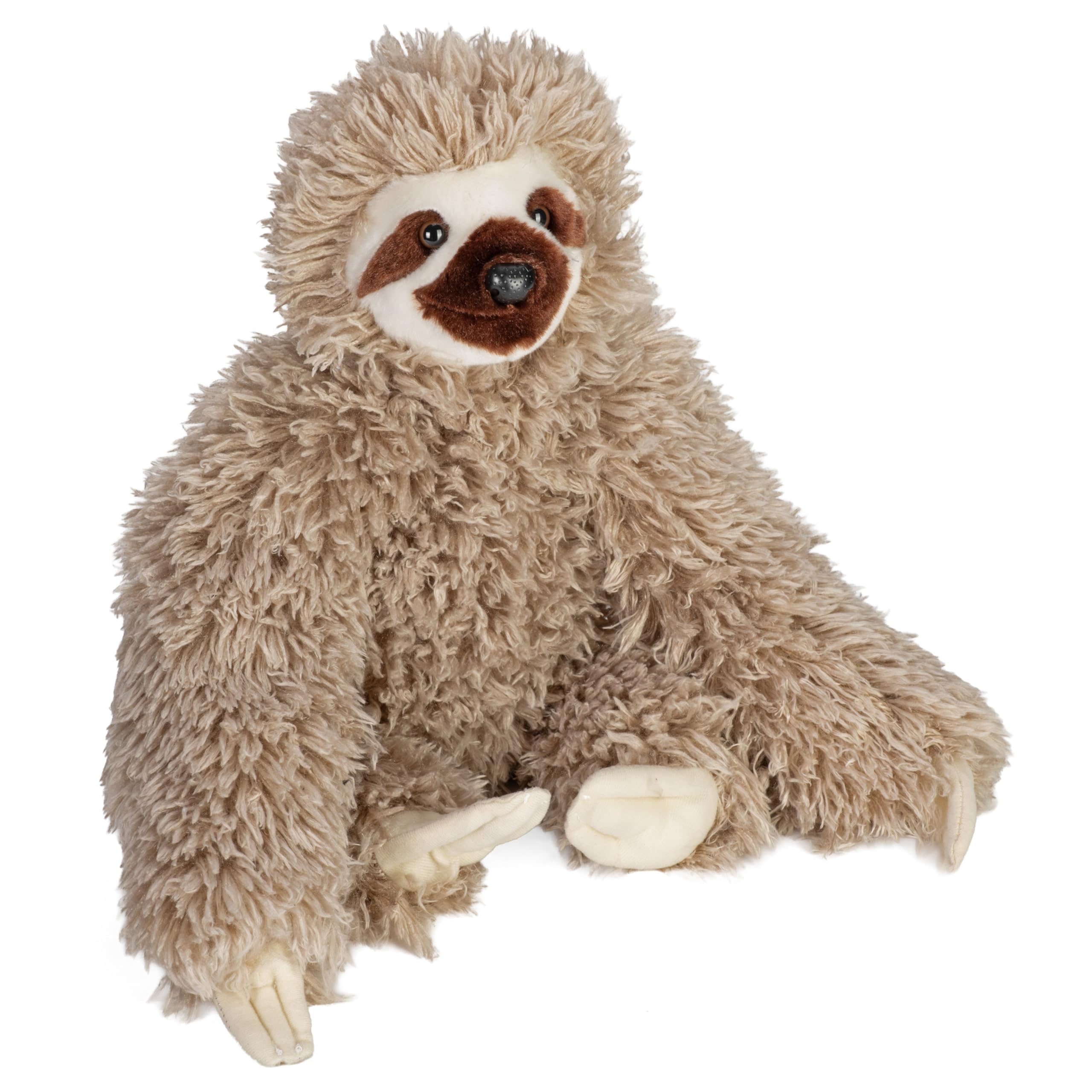WILD REPUBLIC Cuddlekins Sloth Plush Soft Toy - Grey, 30 cm | Handcrafted | Recycled Fill 1