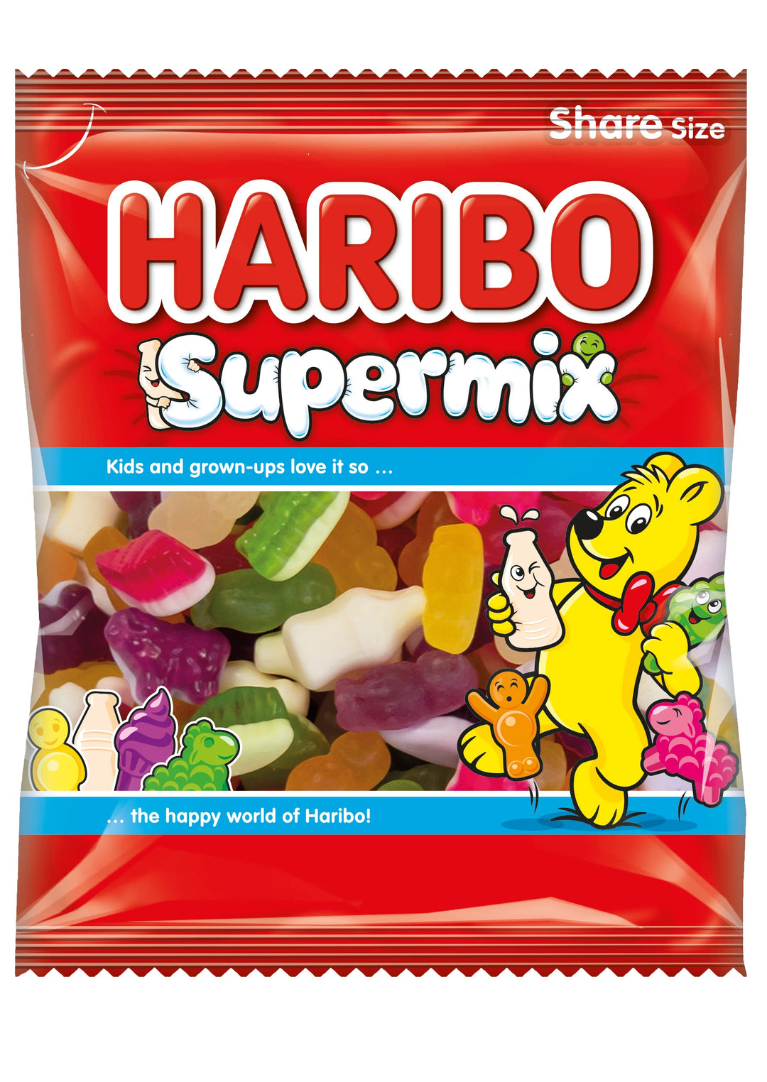 HARIBO Supermix Gummy Candy, 160g