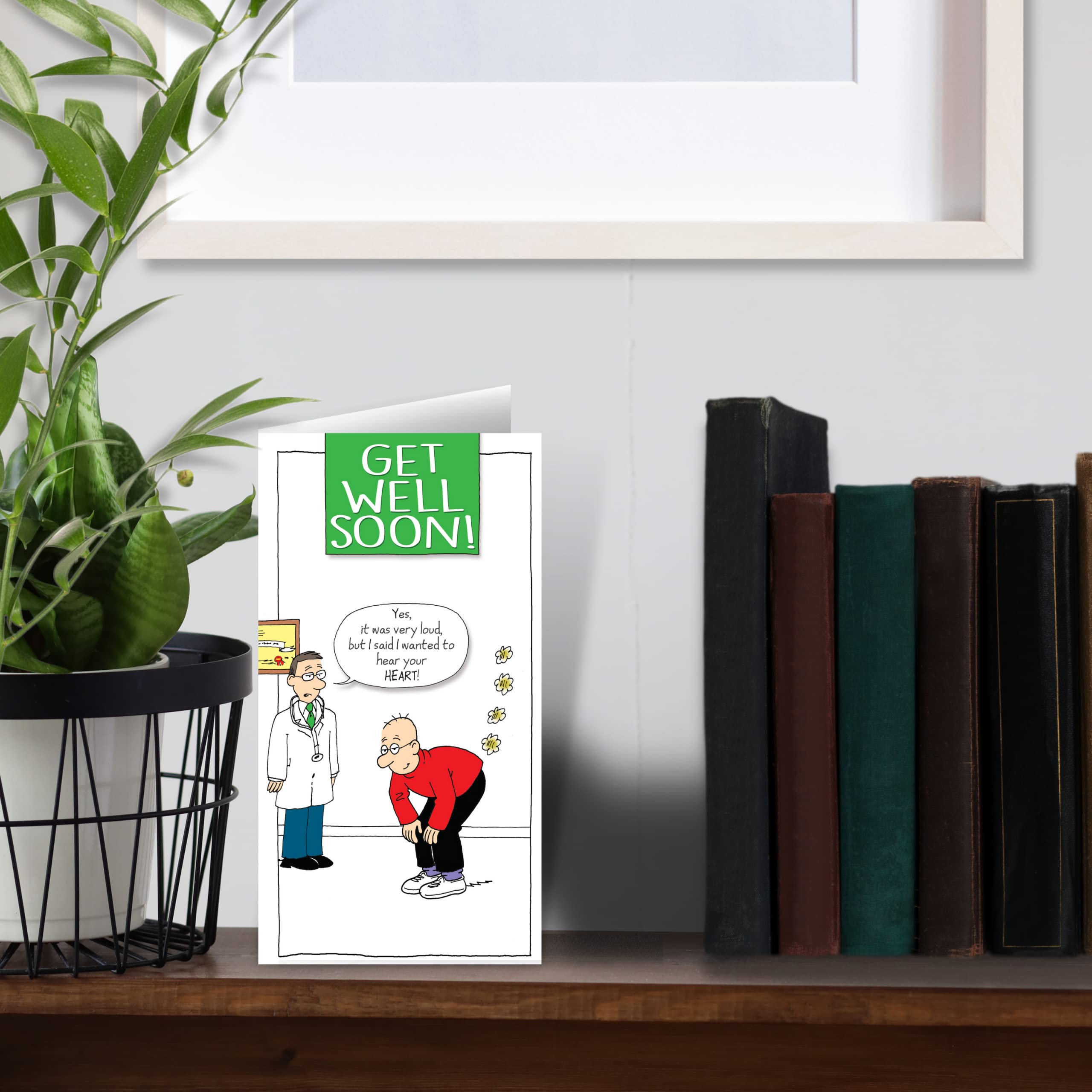 Emotional Rescue Funny Get Well Soon Card - Iconic Humour | FSC Certified | UK Made 5