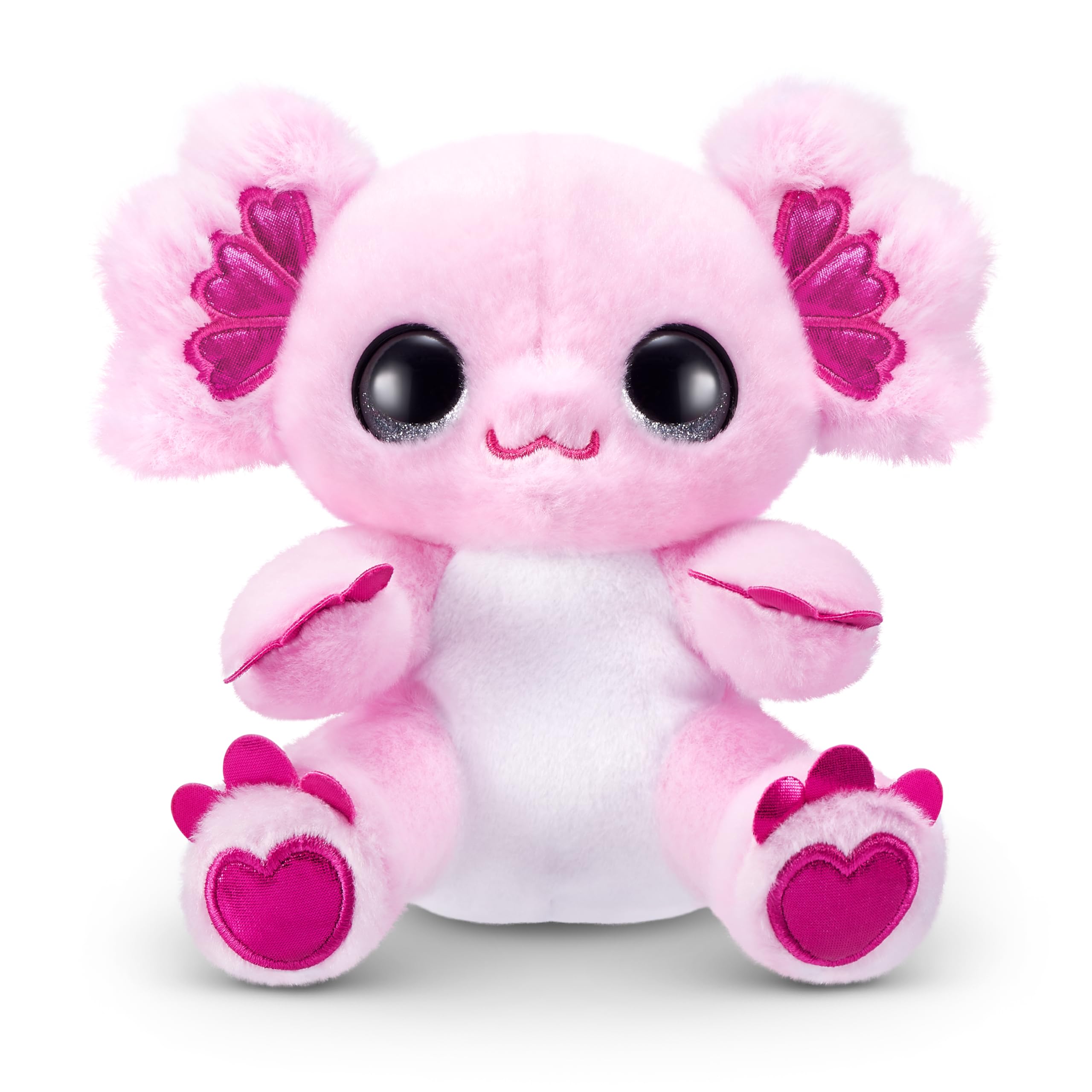 Coco Cones Valentines Plush Toys - Adorable Cuddly Companions with Sequin Eyes 6