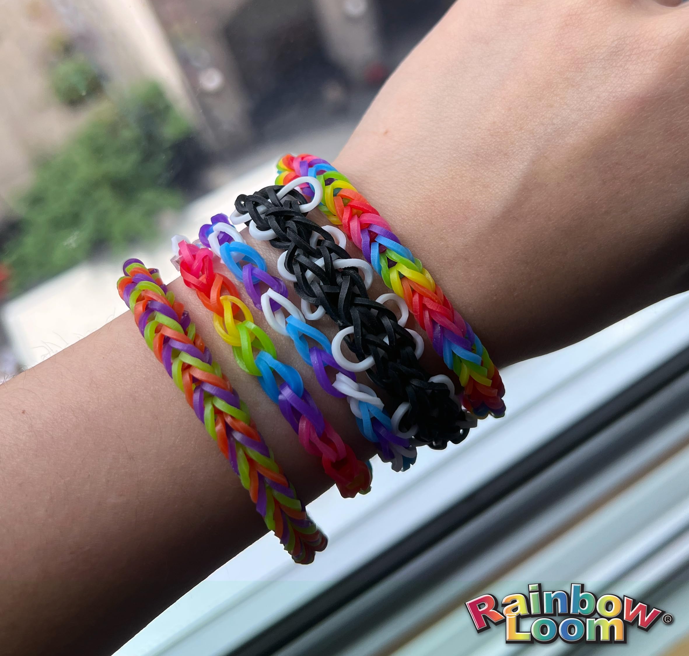 Rainbow Loom Original Loom Band Kit | Rubber Band Bracelet Kit with Loom & 600 Bands 8