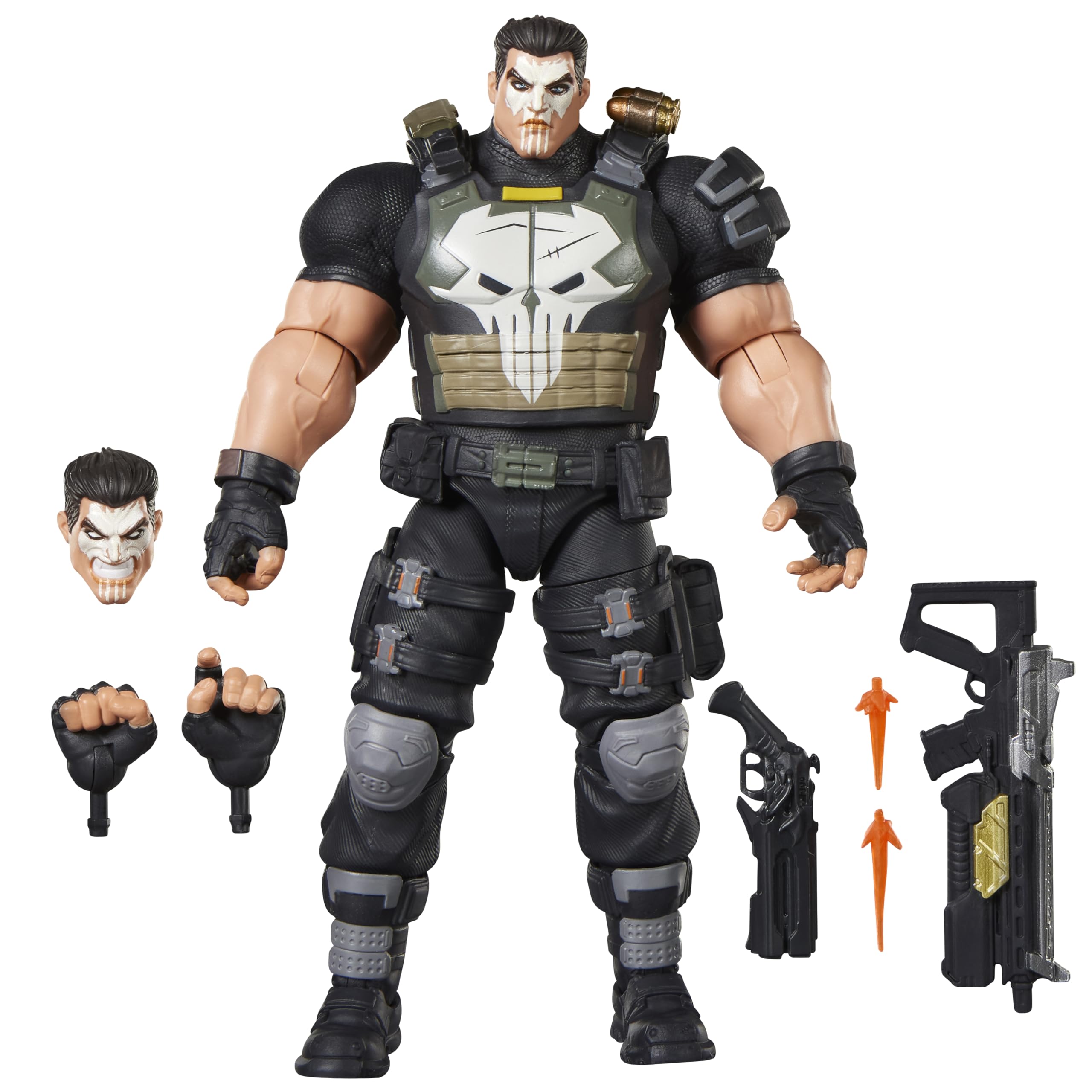 Marvel Legends Series The Punisher Action Figure - Marvel Rivals Video Game Inspired | 6 Inch 1