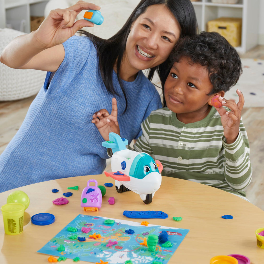 Play-Doh Airplane Explorer Starter Playset - Creative Travel-Themed Play for Ages 3+