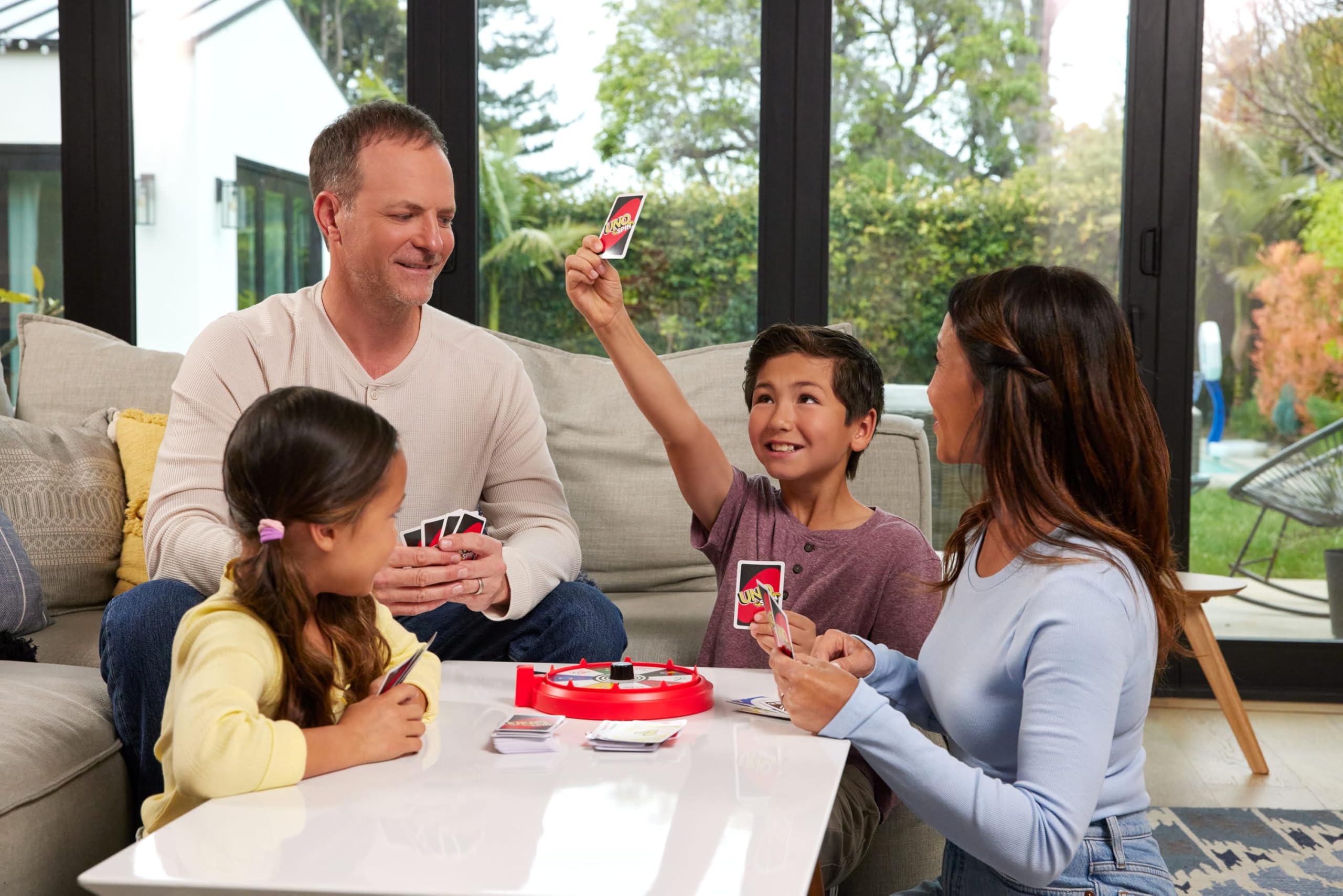 Mattel UNO Spin-Kartenspiel 6