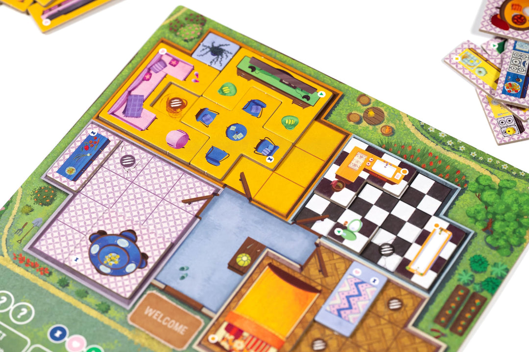 Alley Cat Games Happy Home Strategy Home Decoration Polyomino Game