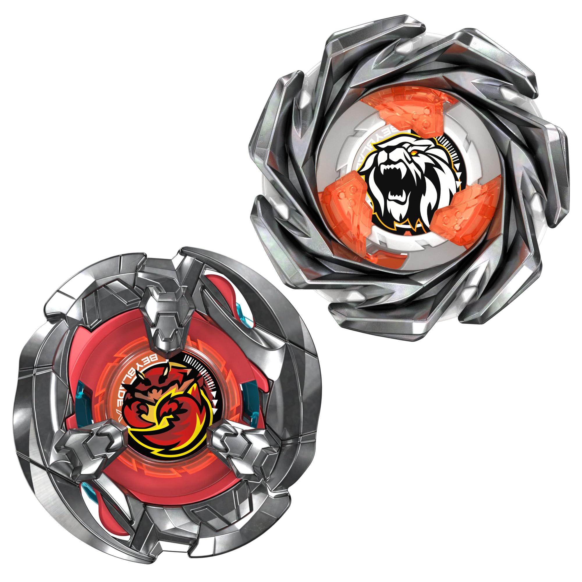 Hasbro Beyblade X Clamp Crab 9-65S BX & Crest Leon 4-55A UX Dual Pack - Ages 8+ 2