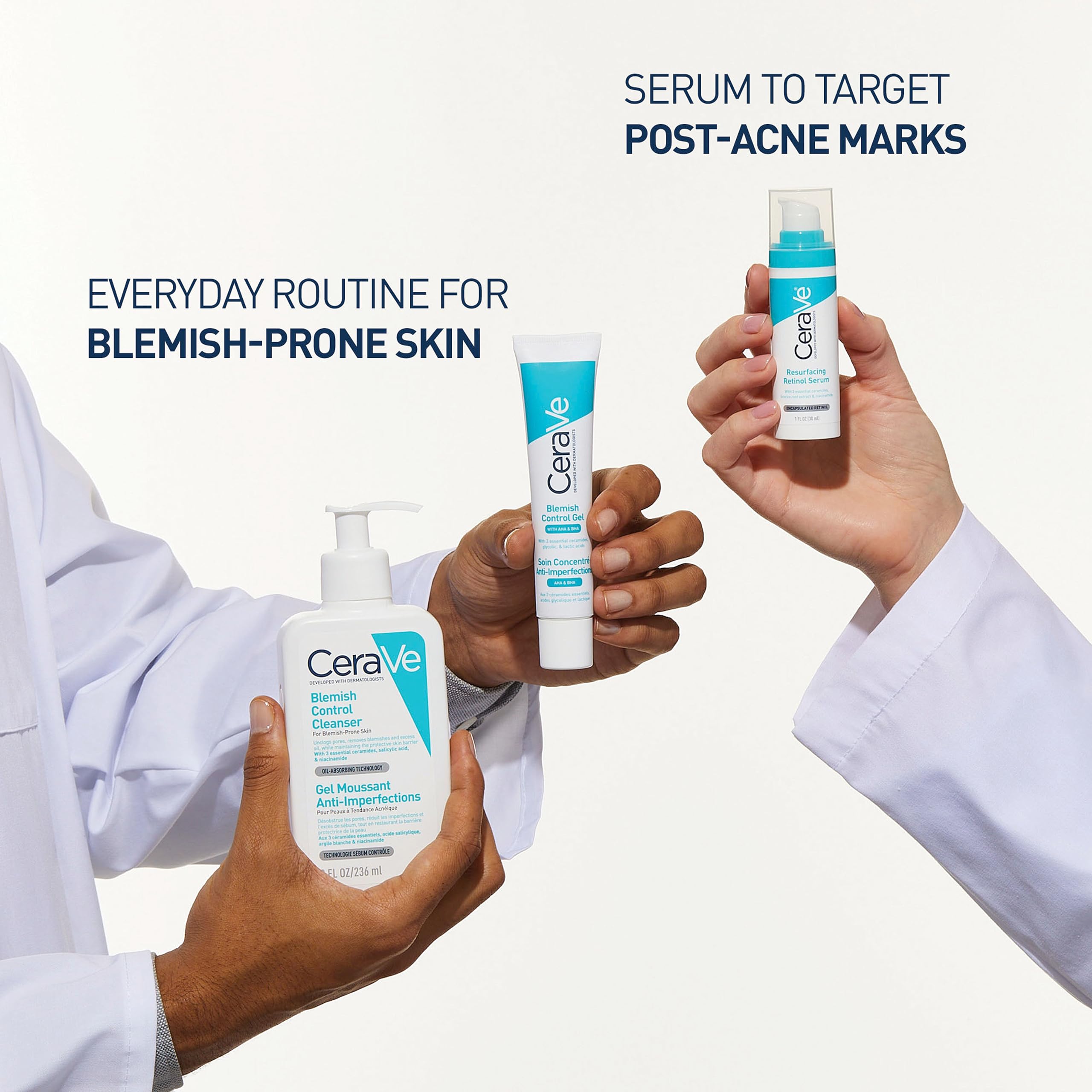 CeraVe Blemish Control Face Cleanser with 2% Salicylic Acid & Niacinamide (236ml) 7