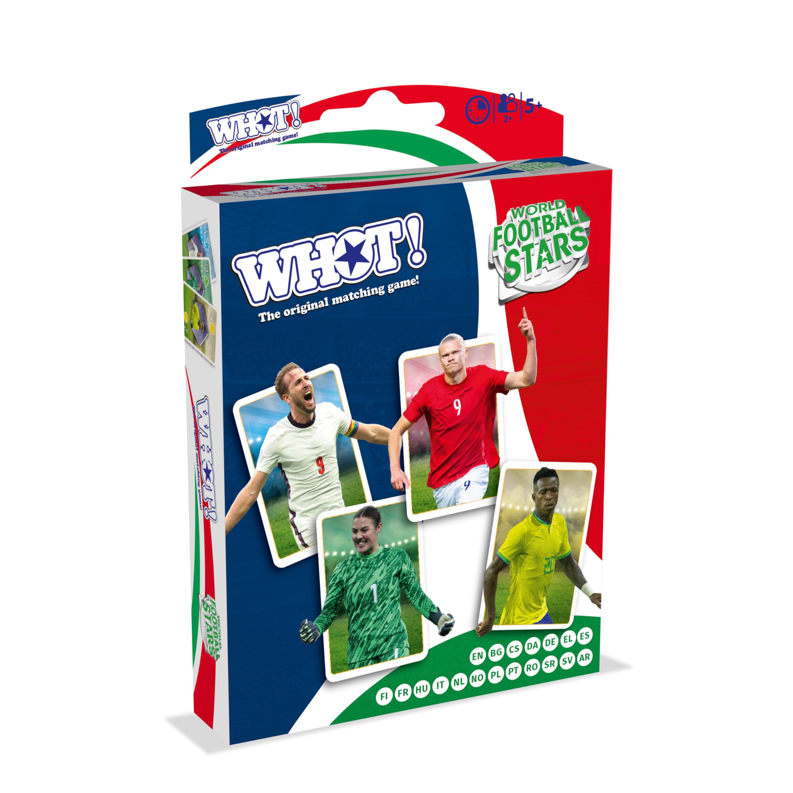 Waddingtons WHOT! World Football Stars Card Game