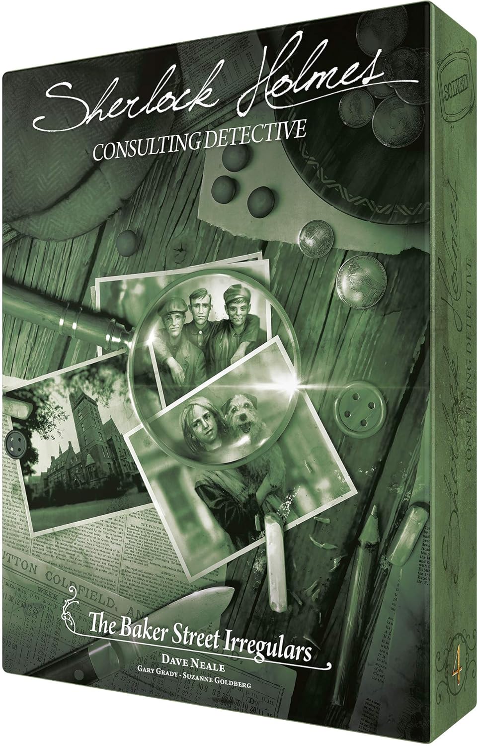 Space Cowboys Sherlock Holmes Consulting Detective: The Baker Street Irregulars Board Game