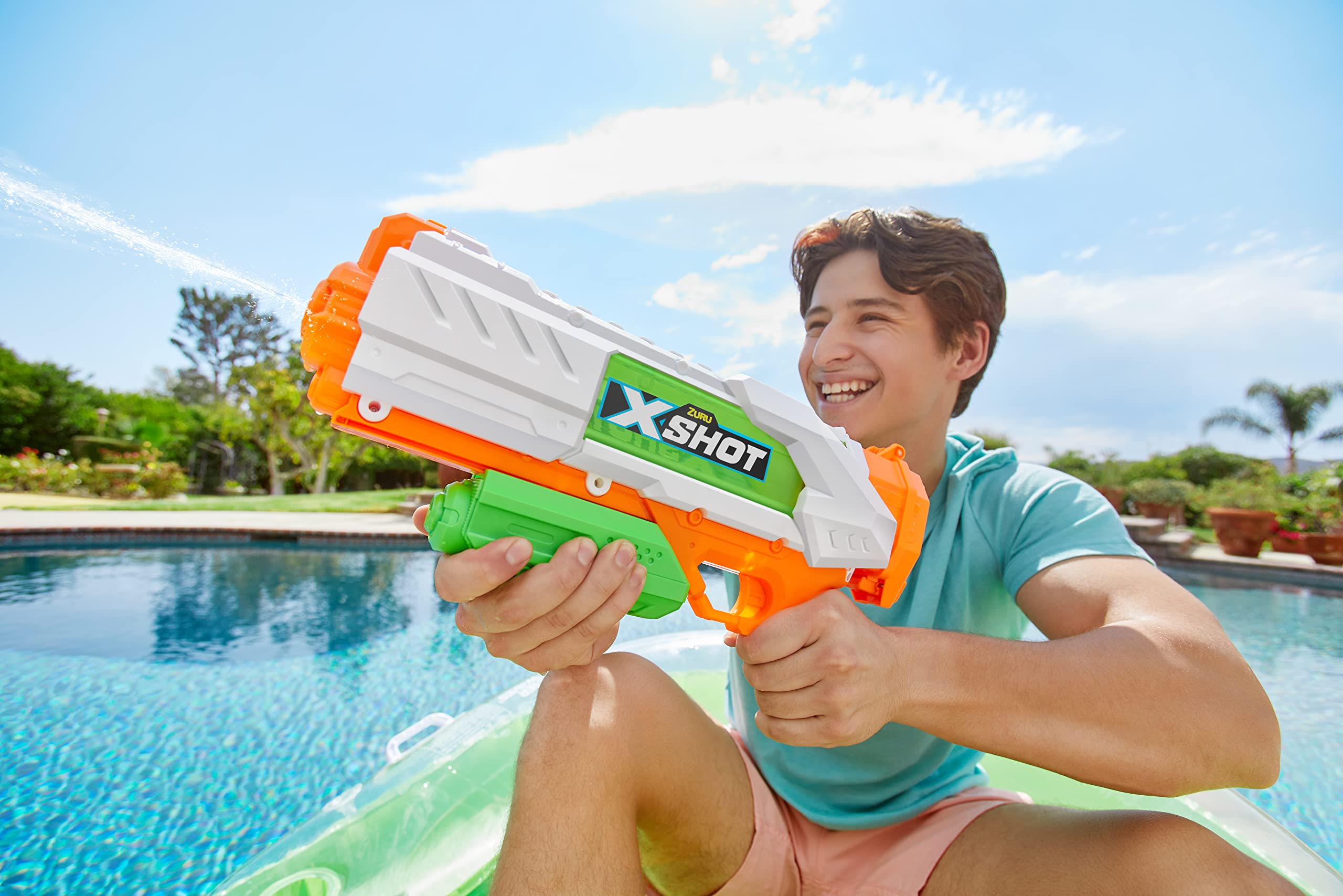 XSHOT Fast-Fill Epic Water Blaster - 34ft Range | 1000ml Capacity | Rapid Refill 5