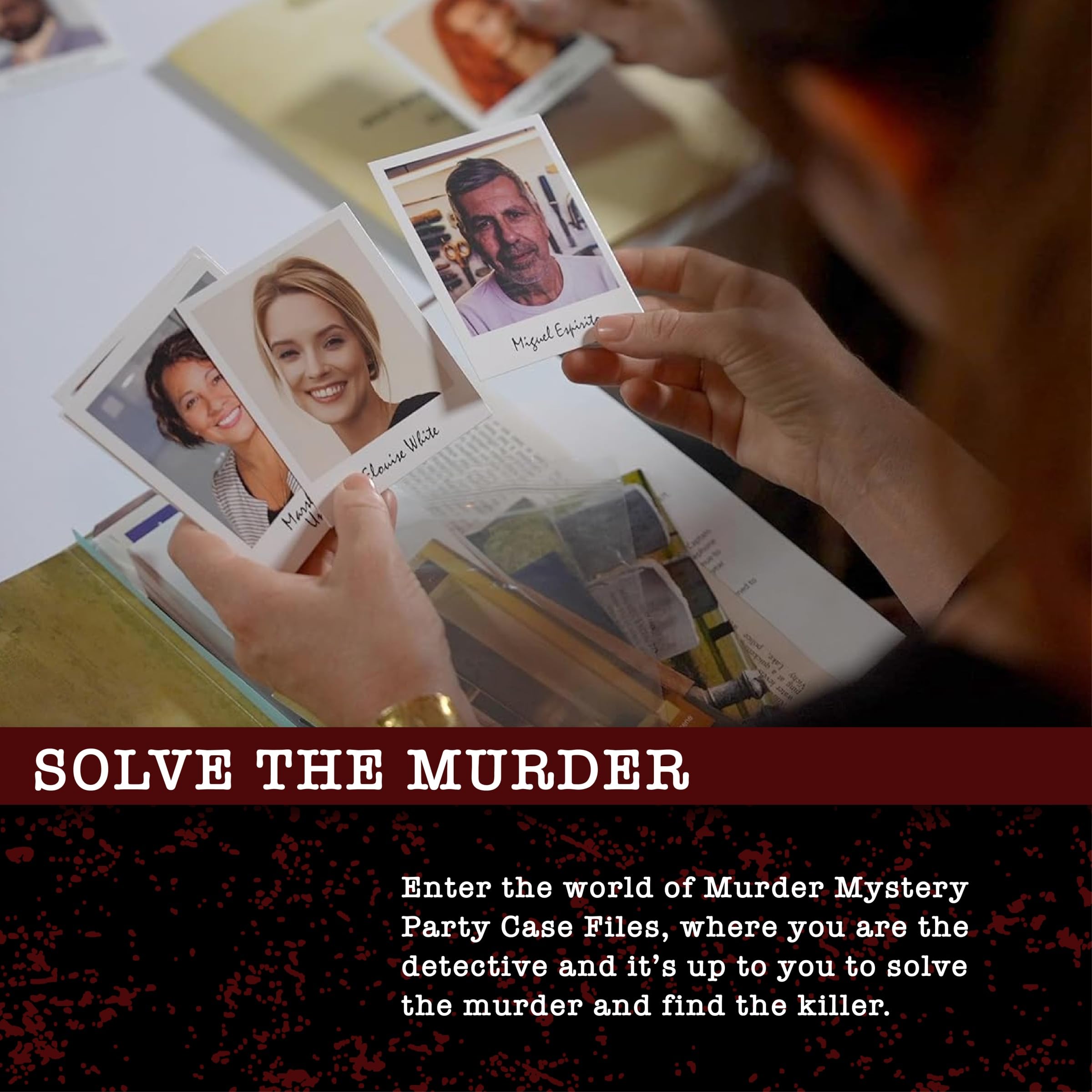 Murder Mystery Party Underwood Cellars Case Files Board Game 5