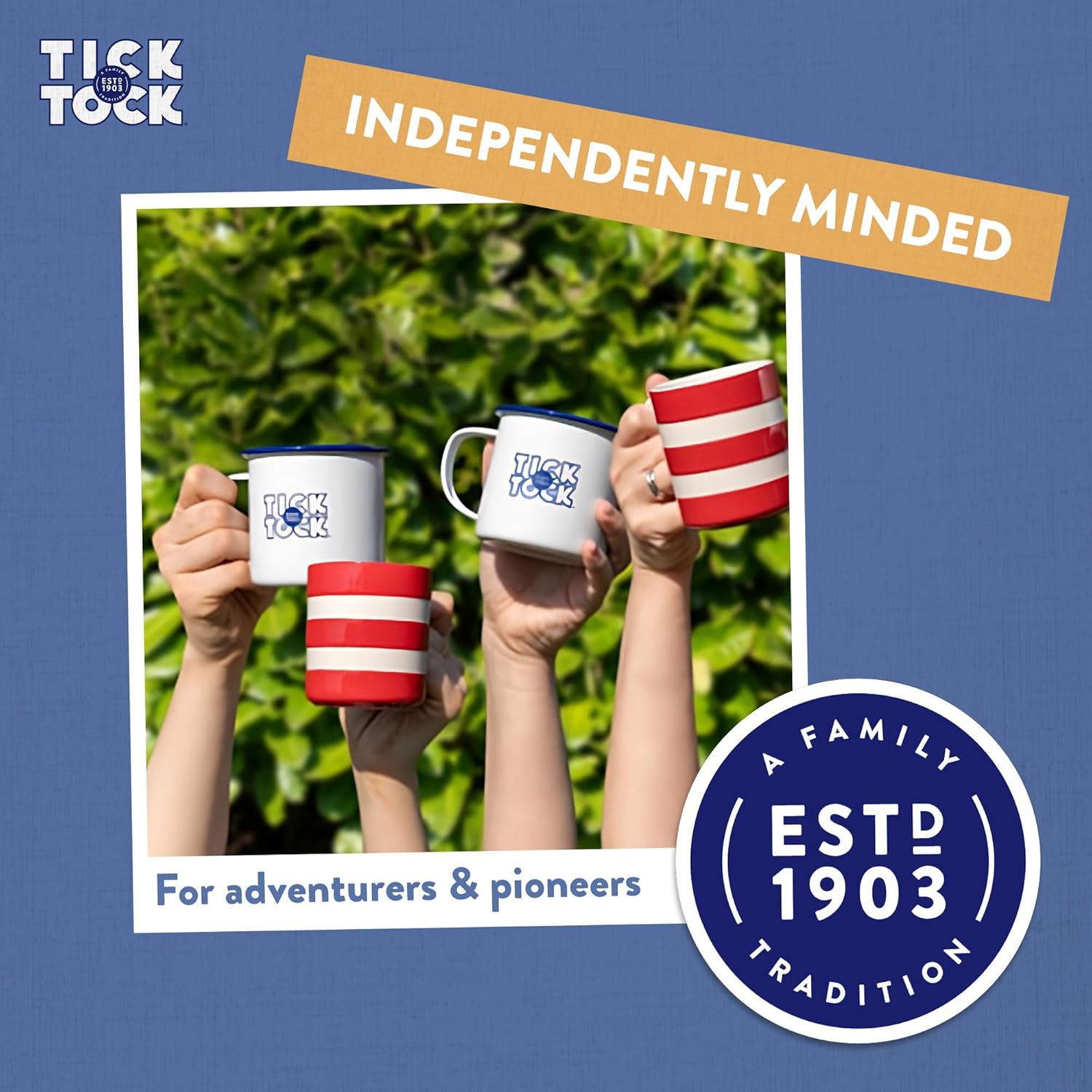 Tick ​​Tock Bio Rooibos Tee, koffeinfrei, 160 Teebeutel (4 x 40) 7