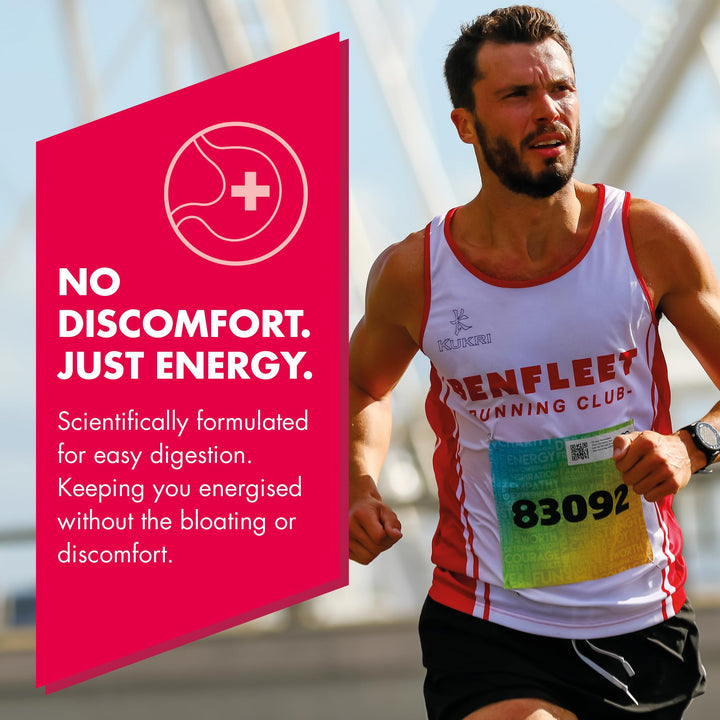HIGH5 Energy Gel - Carb Gels for Running & Cycling - 23g Carbs, Vegan, Caffeine-Free - Berry (6 x 40g)
