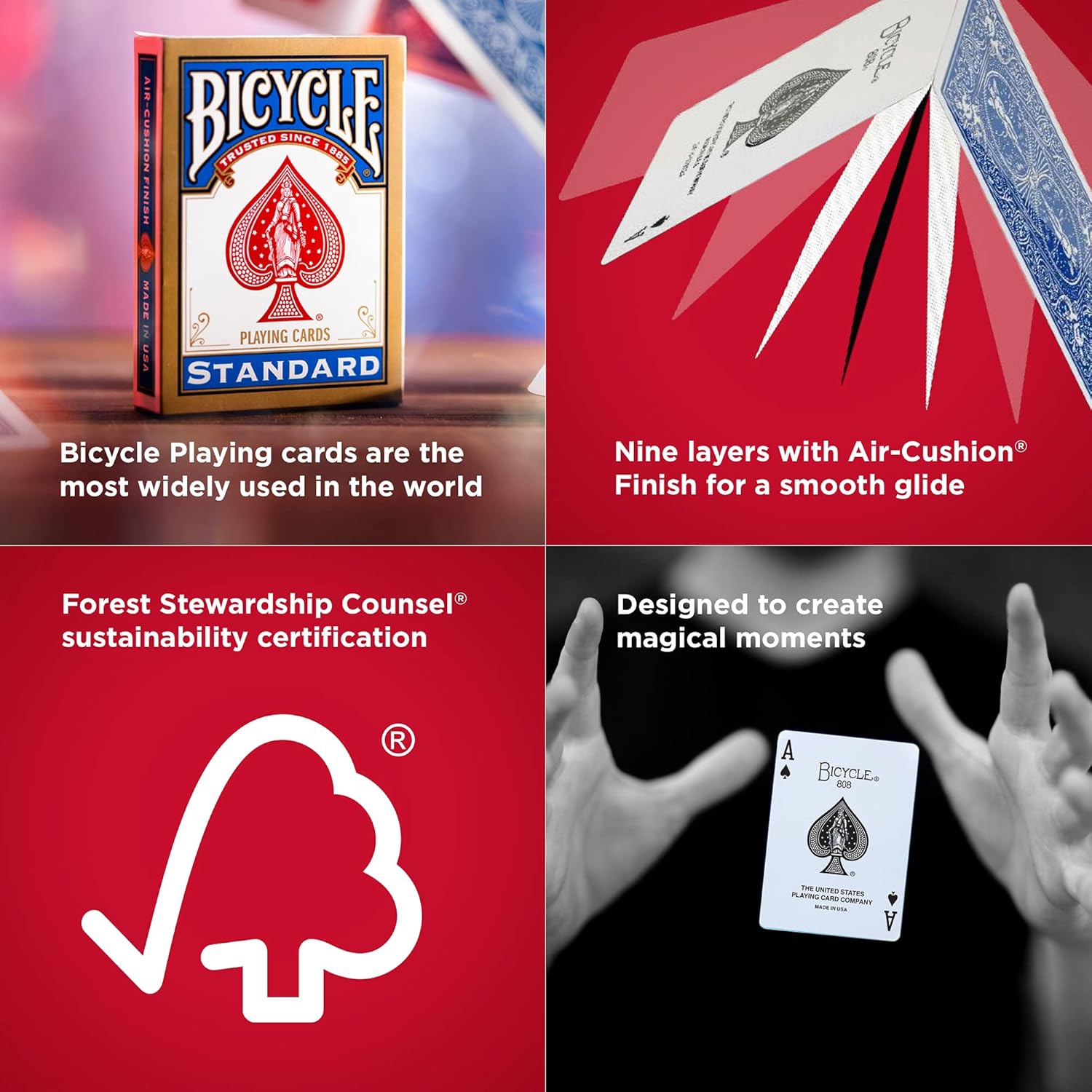 Bicycle Standard Index Spielkarten - 2er-Pack 5