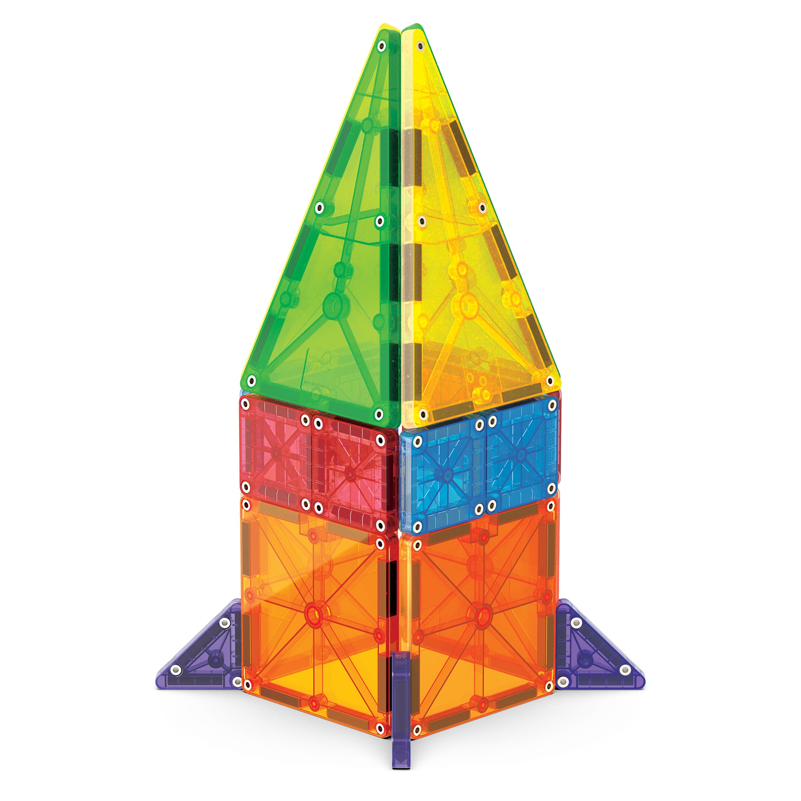 Magna-Tiles Combo 20-Piece Magnetic Building Set - Ages 3+ | MicroMAGS Compatible 6