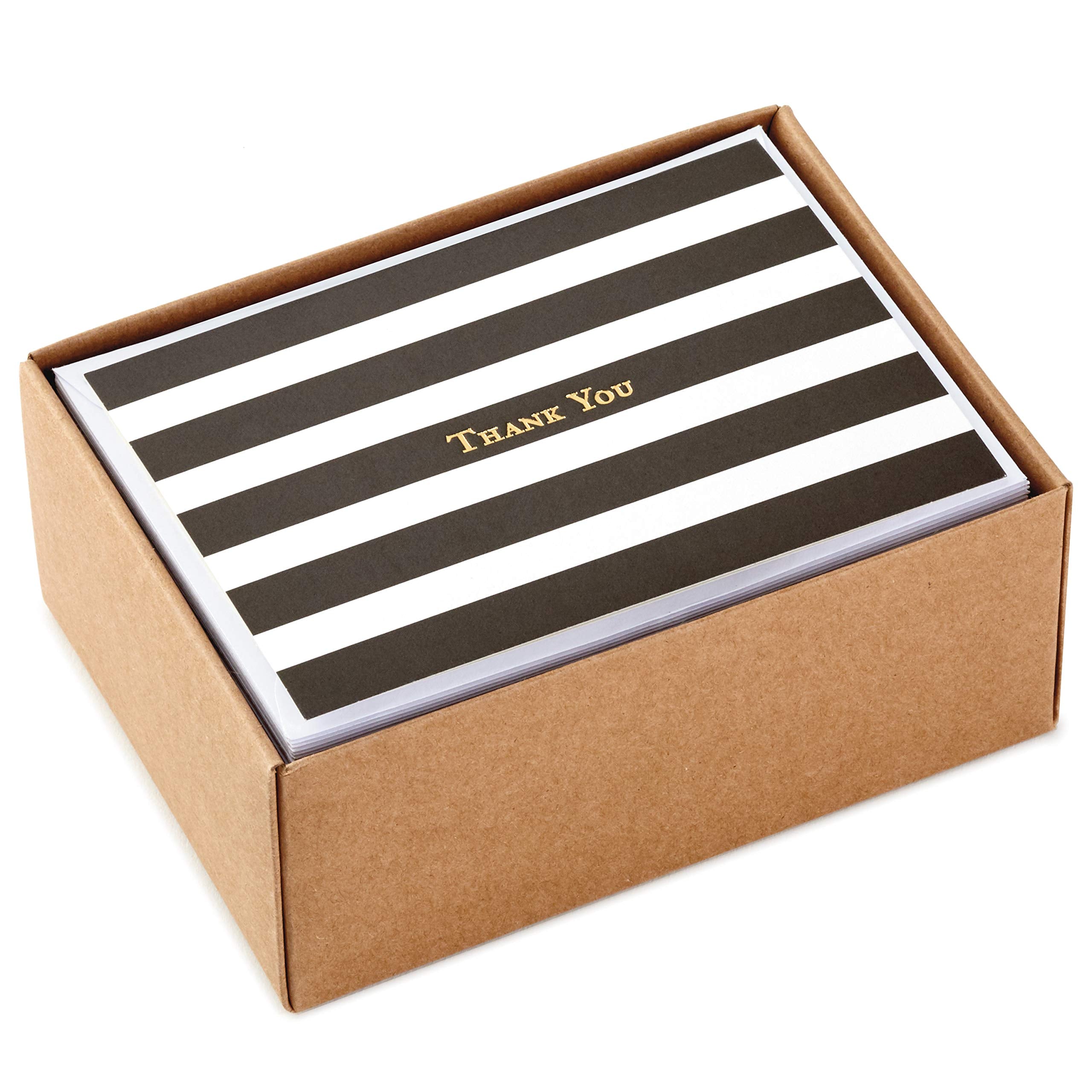 Hallmark Thank You Cards Multipack - 40 Cards with Gold Foil | 14cm x 10.2cm