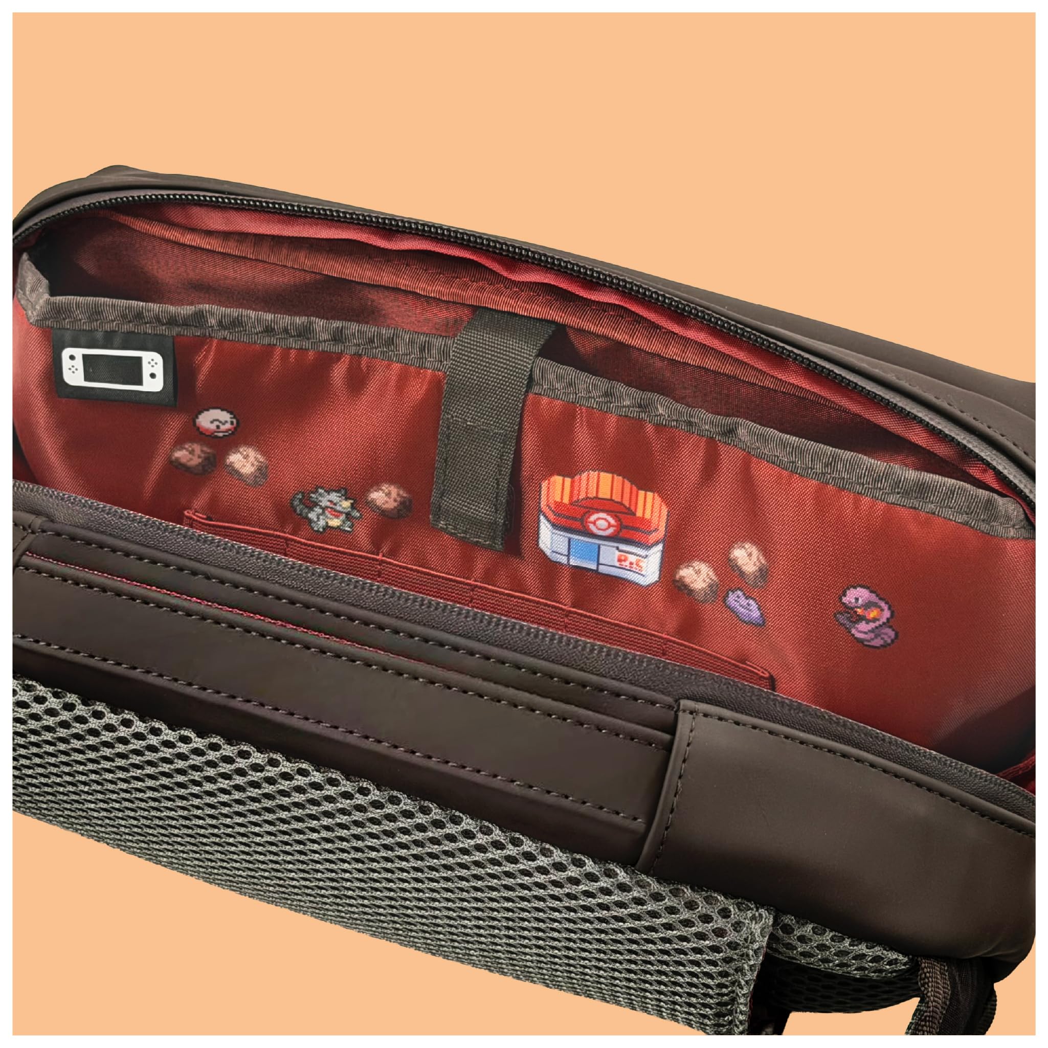 HORI Adventure Pack (Pokémon Pixel Red) [Nintendo Switch Accessory Kit] 3