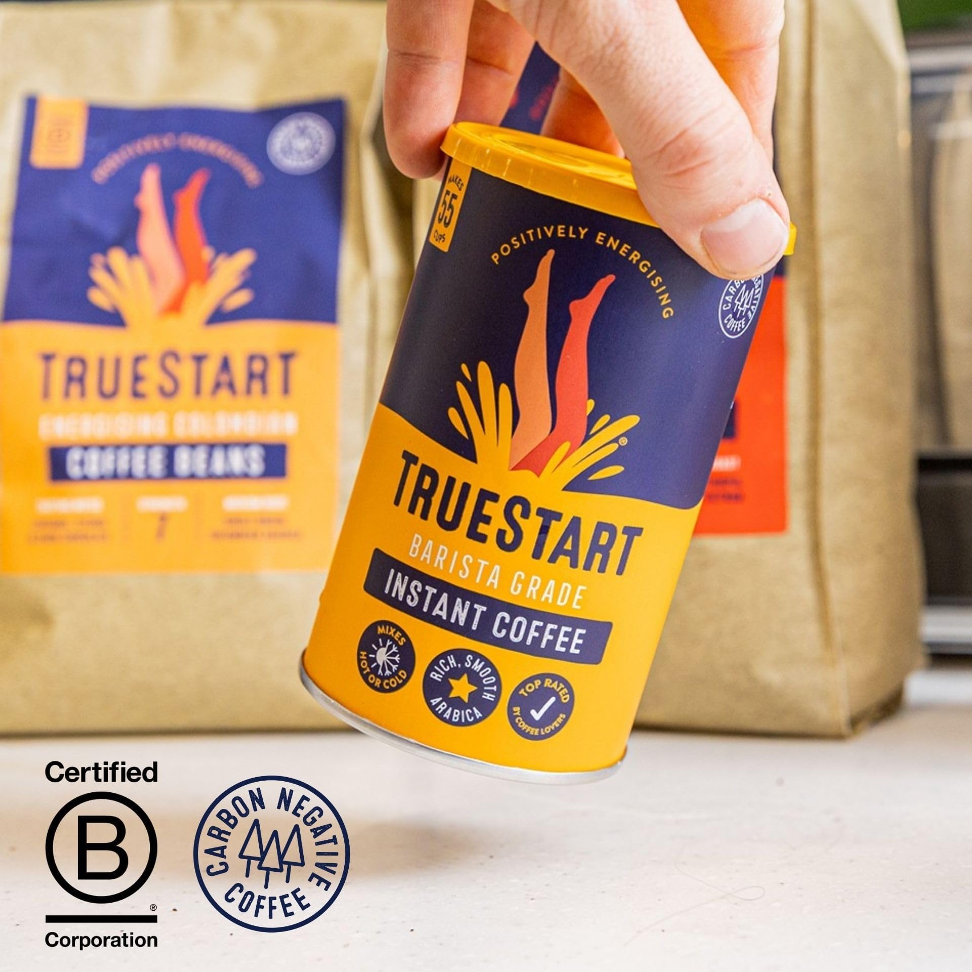 TrueStart - Smooth Original Barista Grade Instant Coffee, 2 Pack 9
