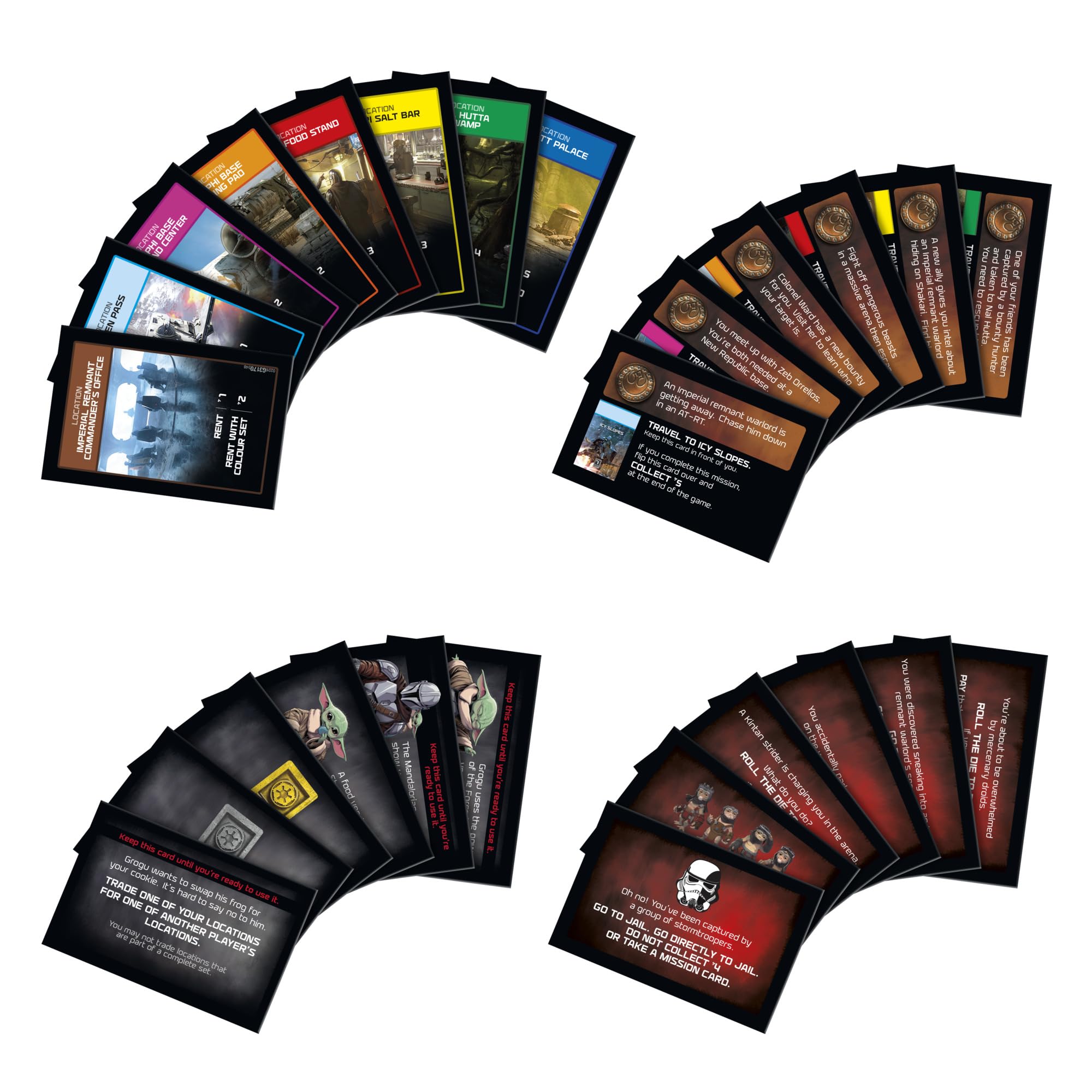 Monopoly: Star Wars The Mandalorian and Grogu Edition Board Game | Family Strategy Game | 2-6 Players | Ages 8+ 5