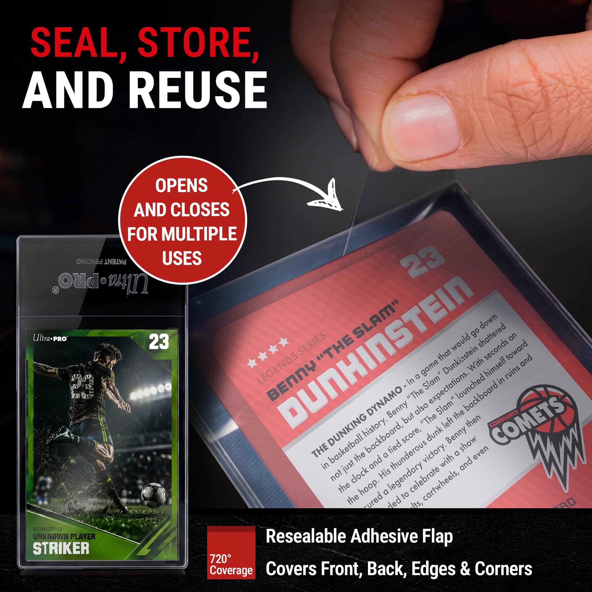 Ultra Pro CardPreserver Transparent Collector Trading Card Premium Protective Holders 5