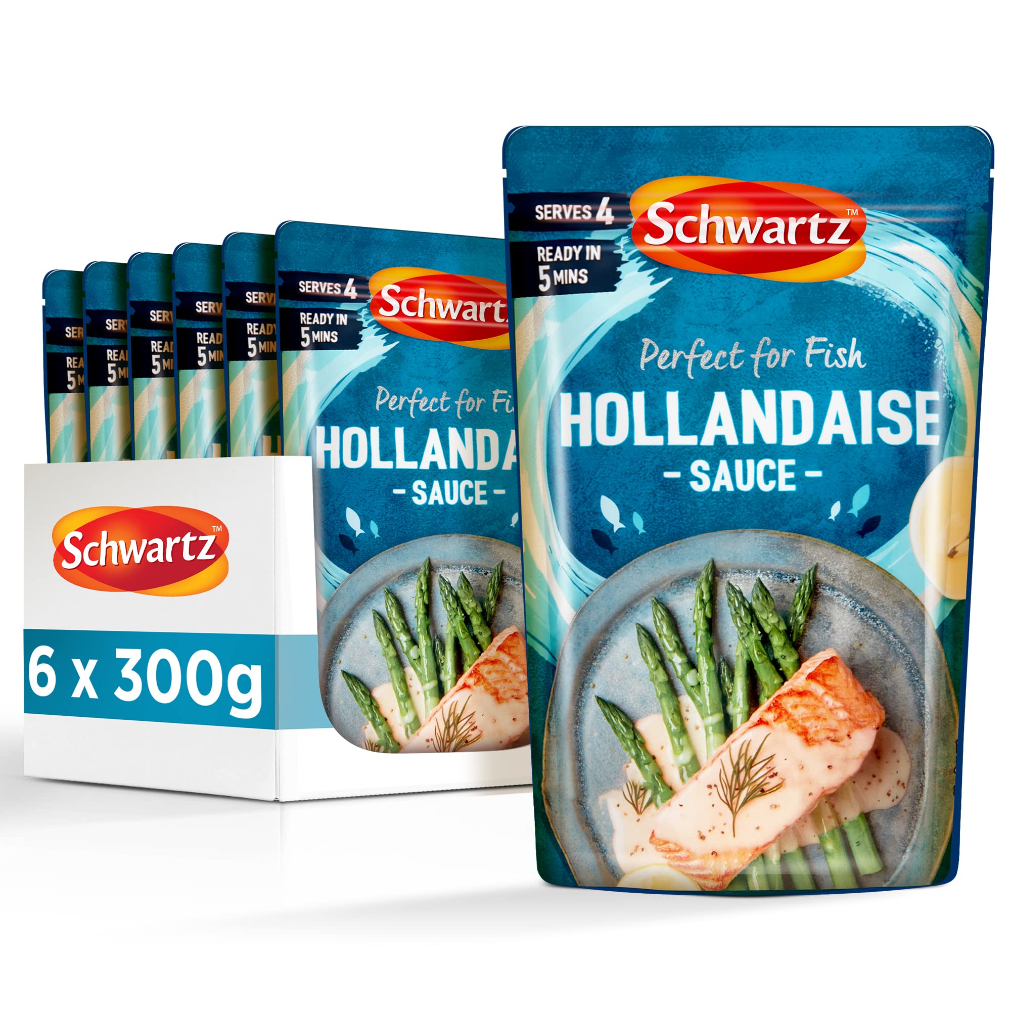 Schwartz Hollandaise Sauce 300g | Pack of 6 | Vegetarian Friendly | No Artificial Colours or MSG 4